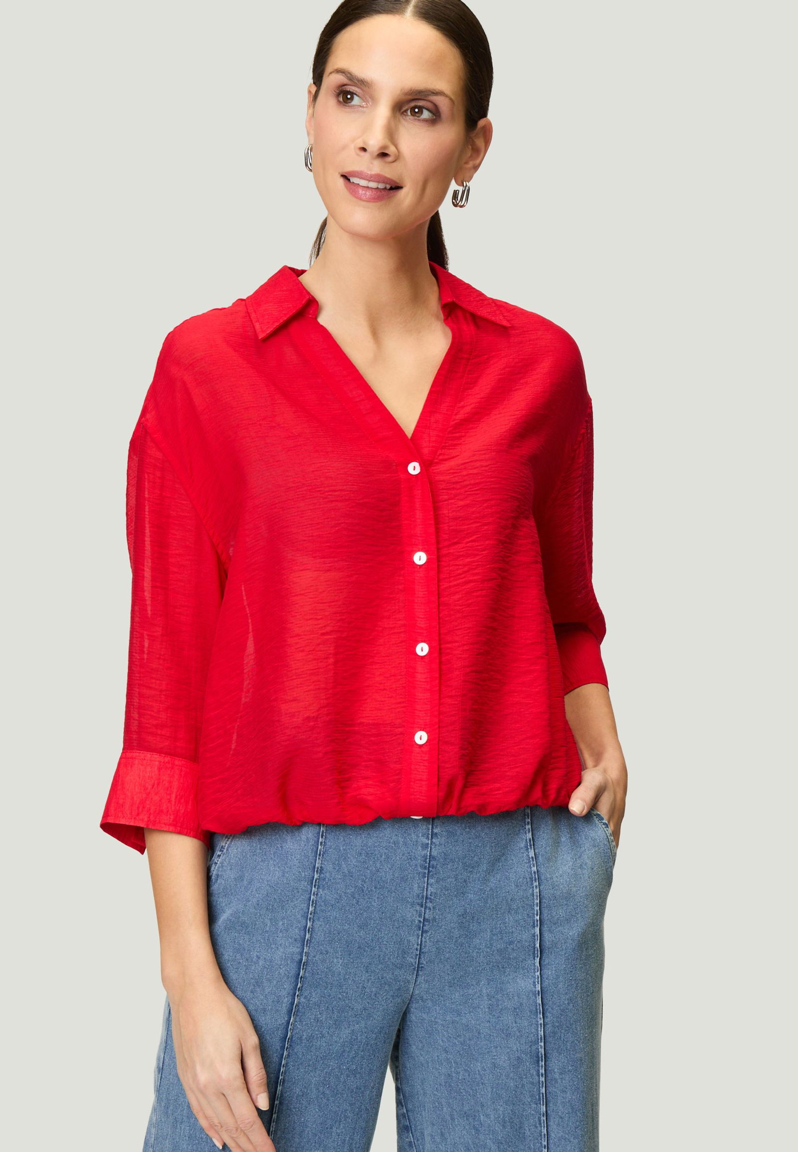 92de16fab4b1e05621f0c13f8bf043a8 Zero | Zero Druckbluse | 42 | formula one