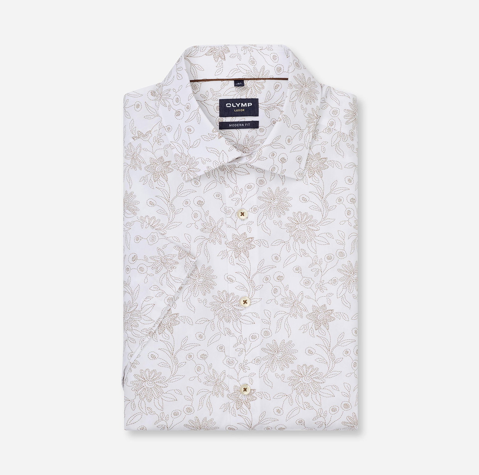 Olymp |  Olymp Hemd Regular Fit  | 42 | weiß