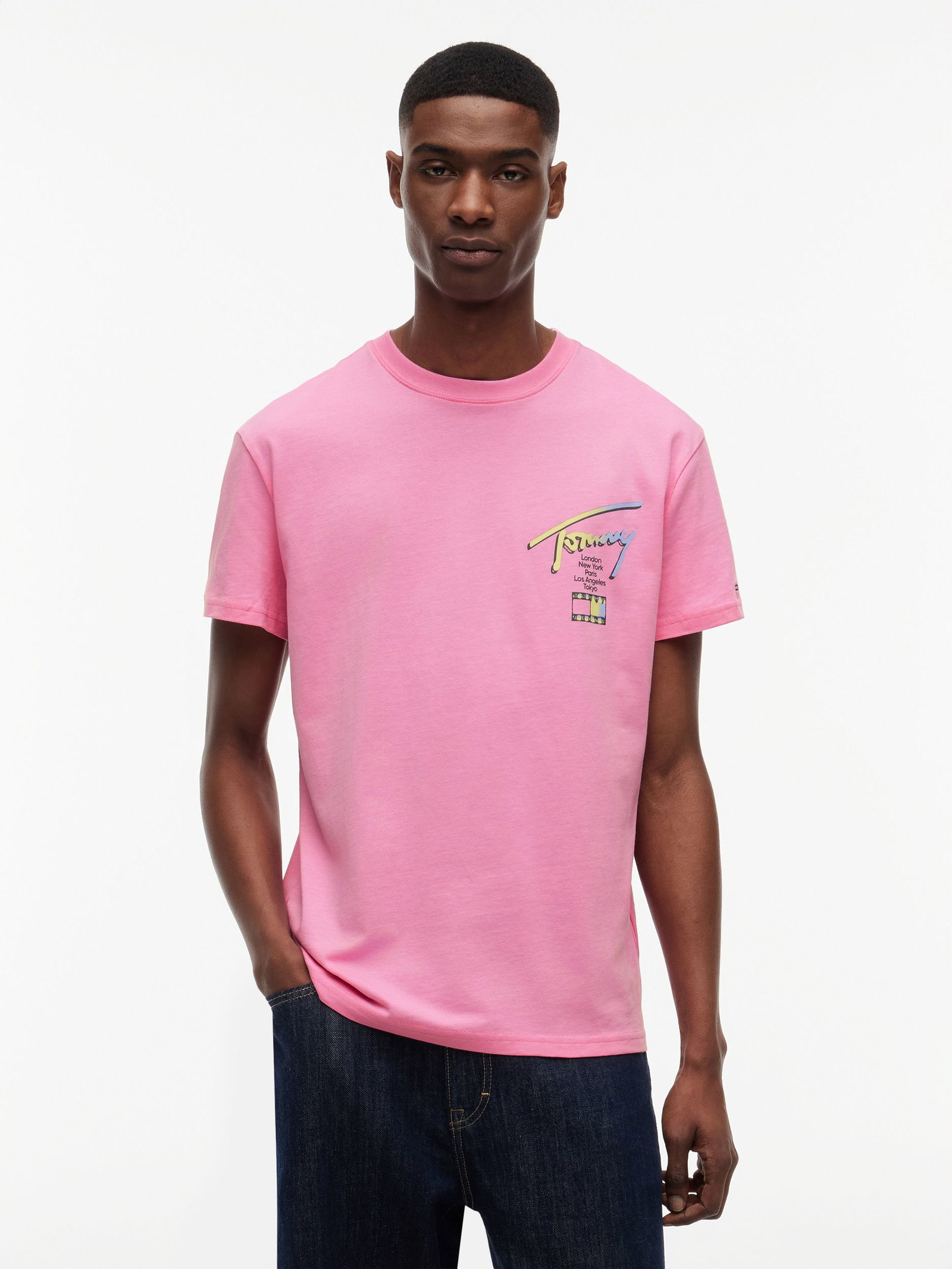 440ac546ad07c751b2678d5b8535d60f Tommy Jeans | Tommy Jeans Shirt | S | Pink Daisy