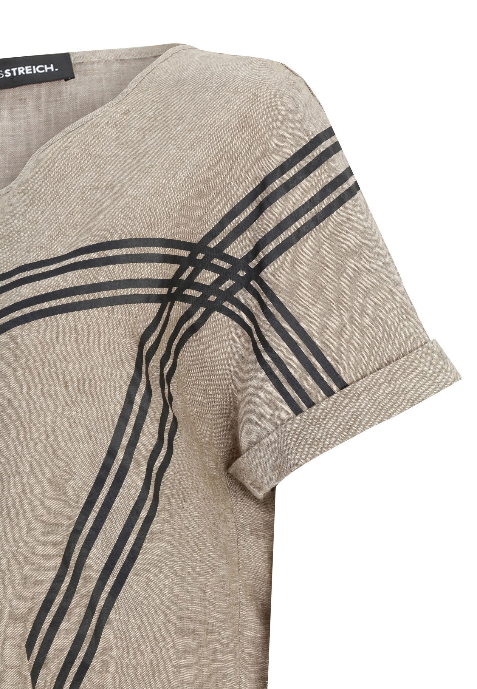 Doris Streich |  Doris Streich Bluse aus Leinen  | 44 | sand