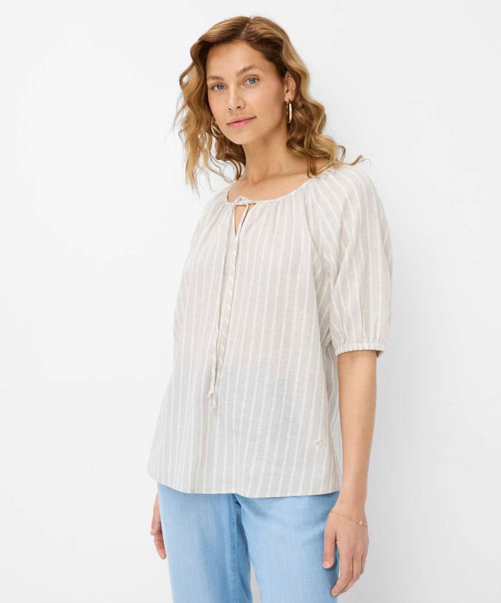 Brax |  Brax Bluse aus Leinen  | 38 | beach
