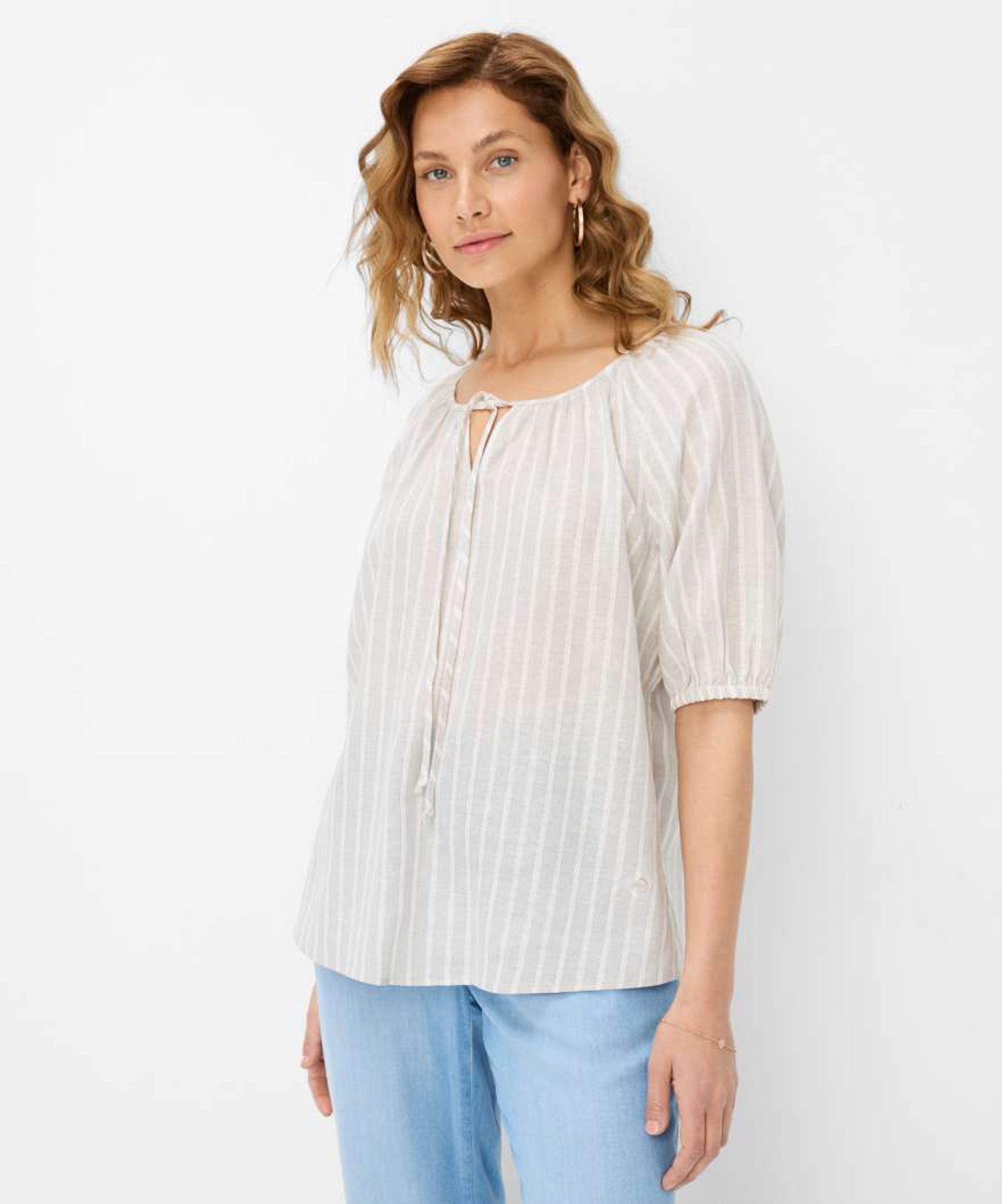 Brax |  Brax Bluse aus Leinen  | 38 | beach