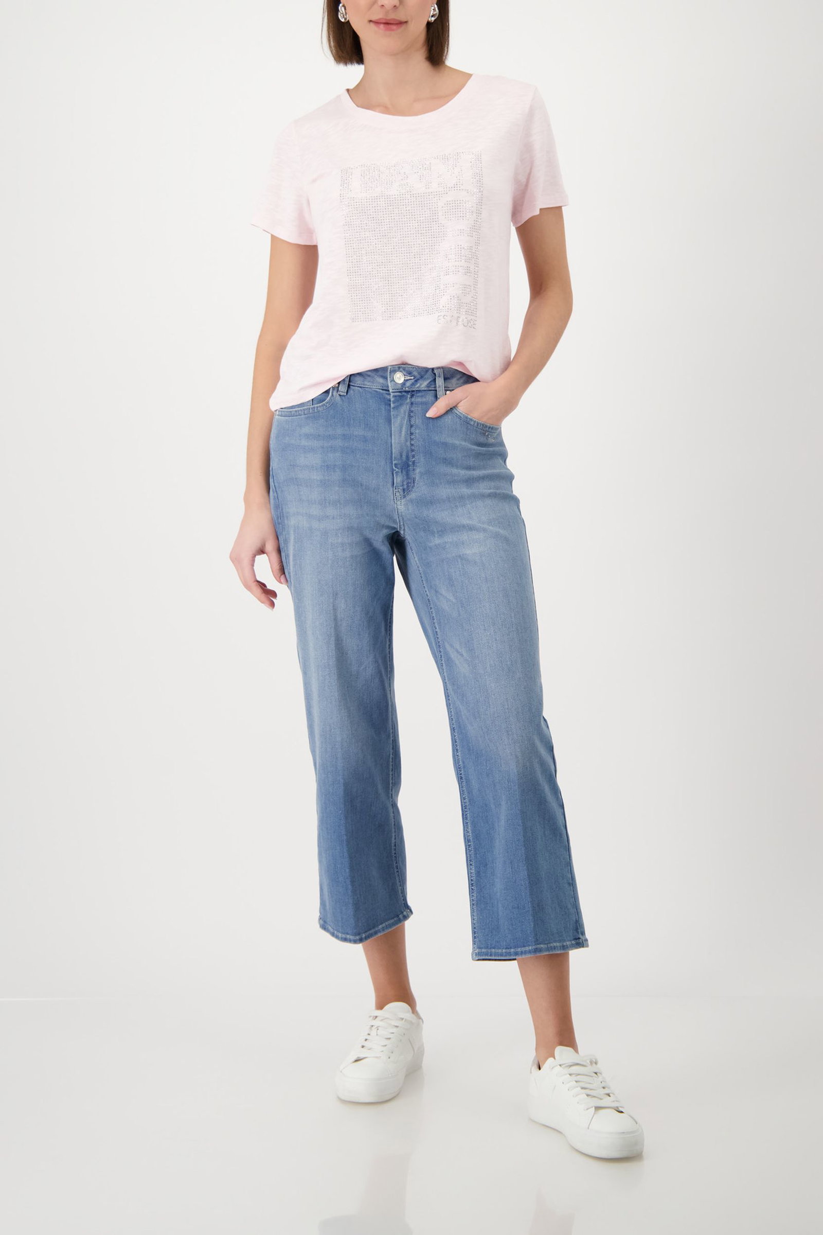 Monari |  T-Shirt, french rose | 44