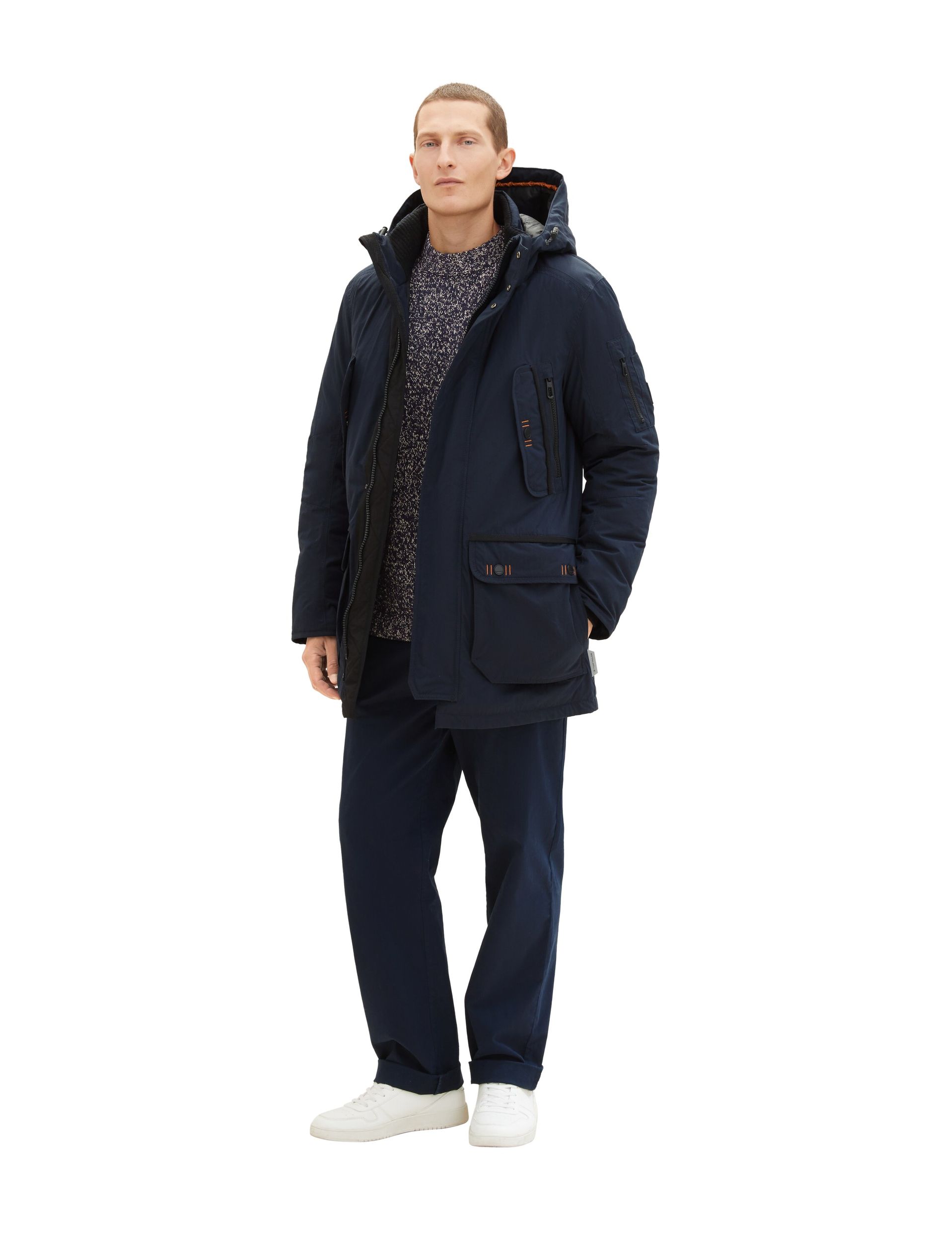 Tom Tailor |  Tom Tailor Parka  | M | sky captain blue