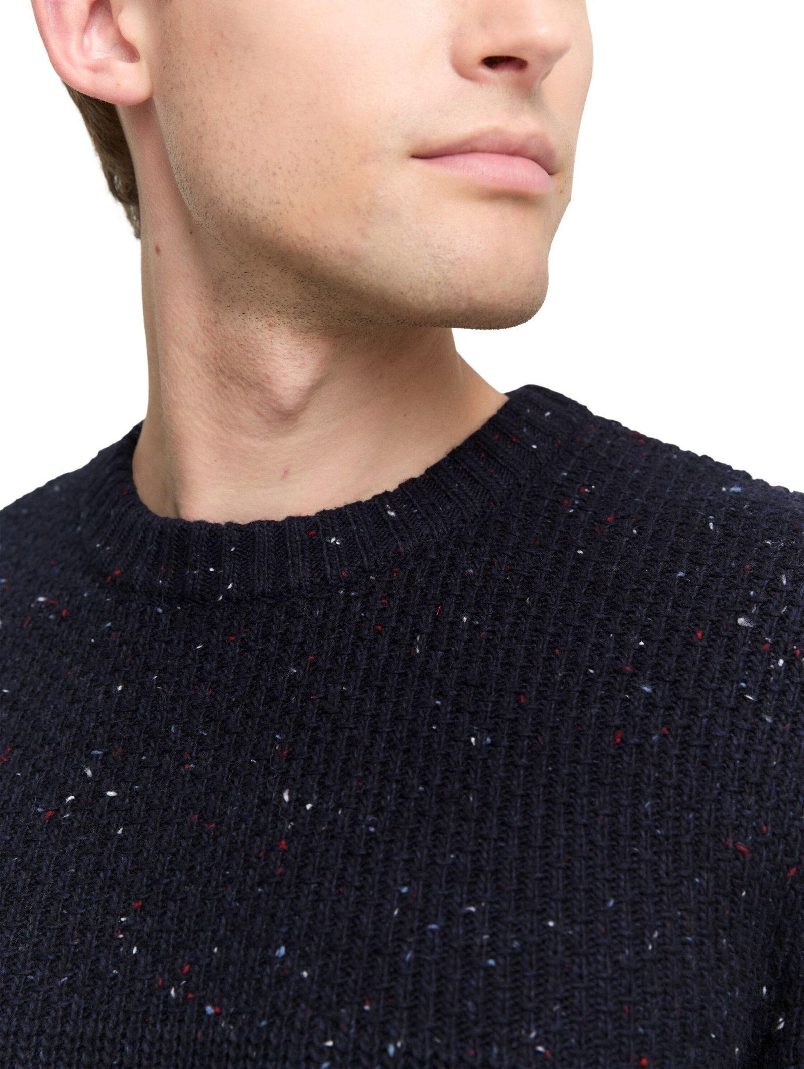 Tom Tailor | Tom Tailor Pullover | XXXL | navy melange multi neps