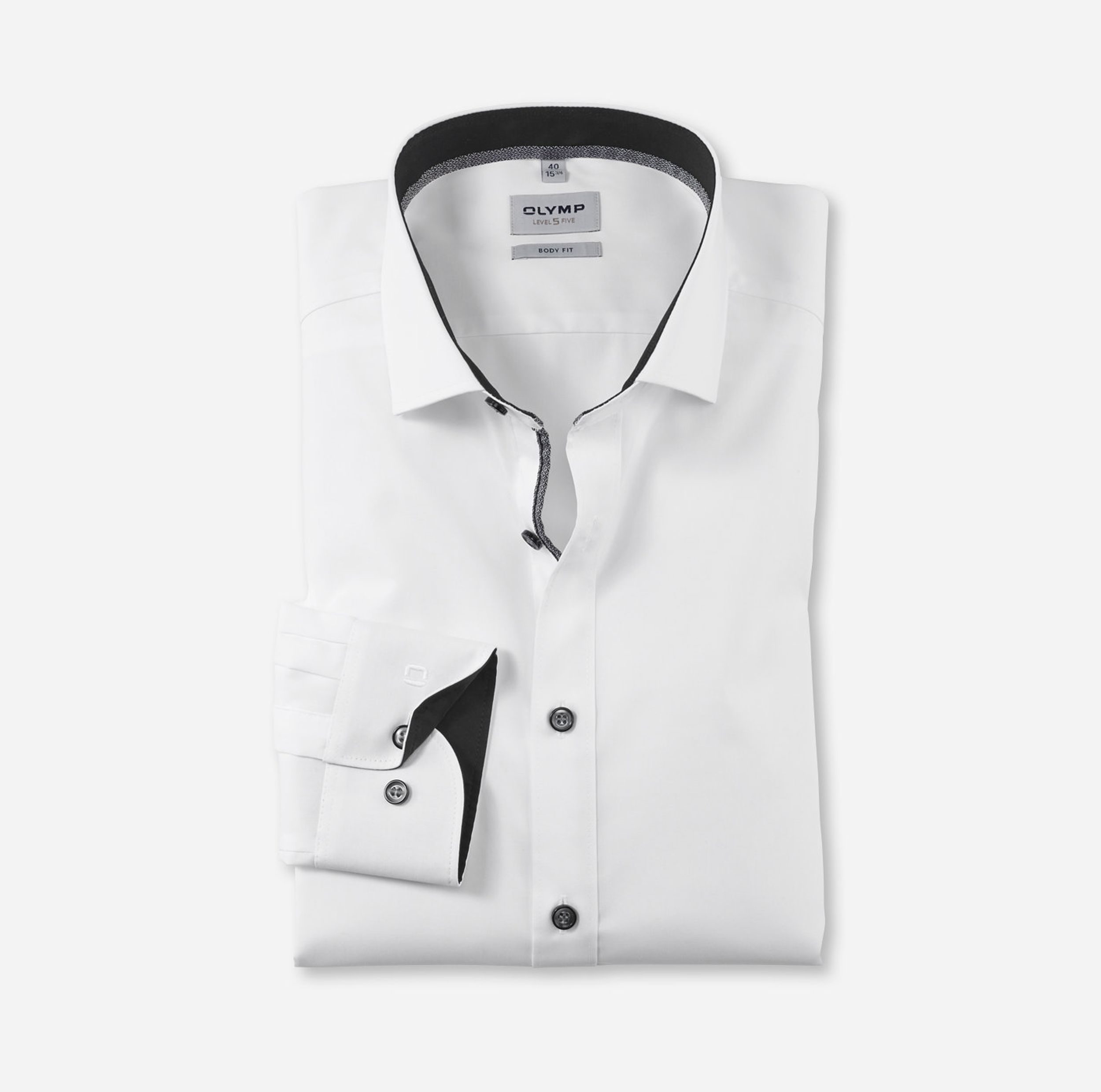 Olymp |  Olymp Hemd Modern Fit  | 40 | anthrazit