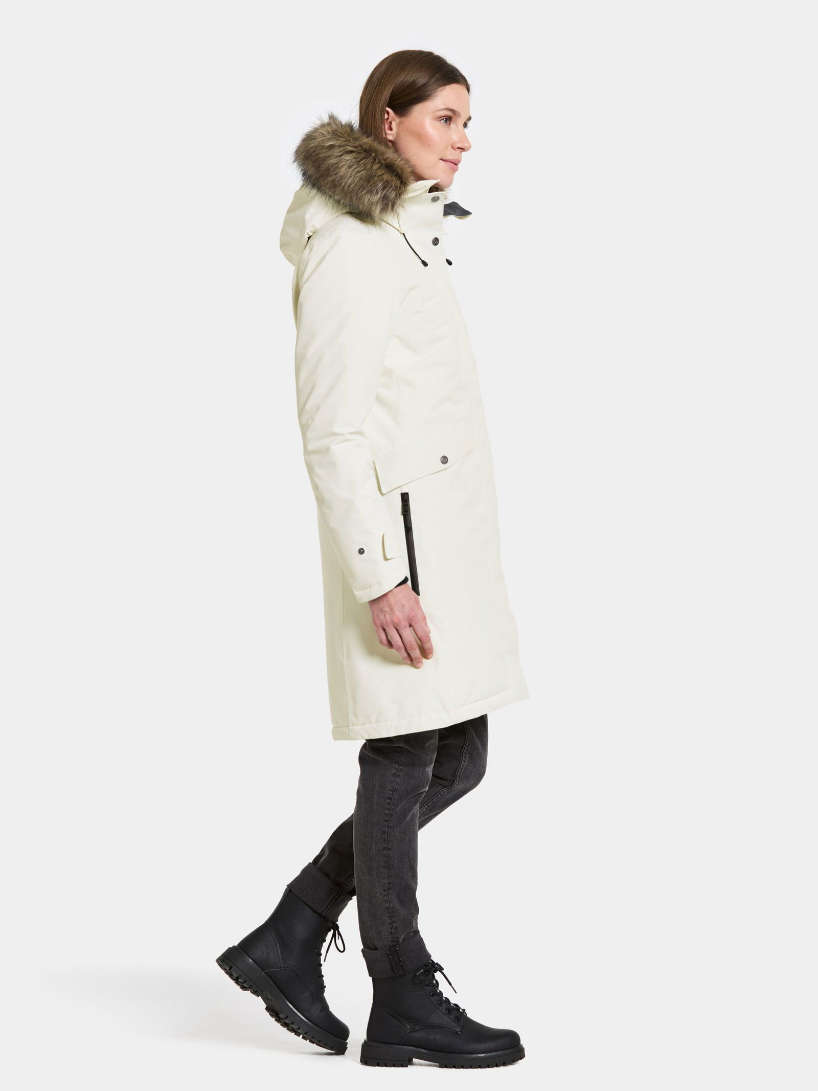Didriksons | Didriksons Parka "Erika" | 46 | white foam