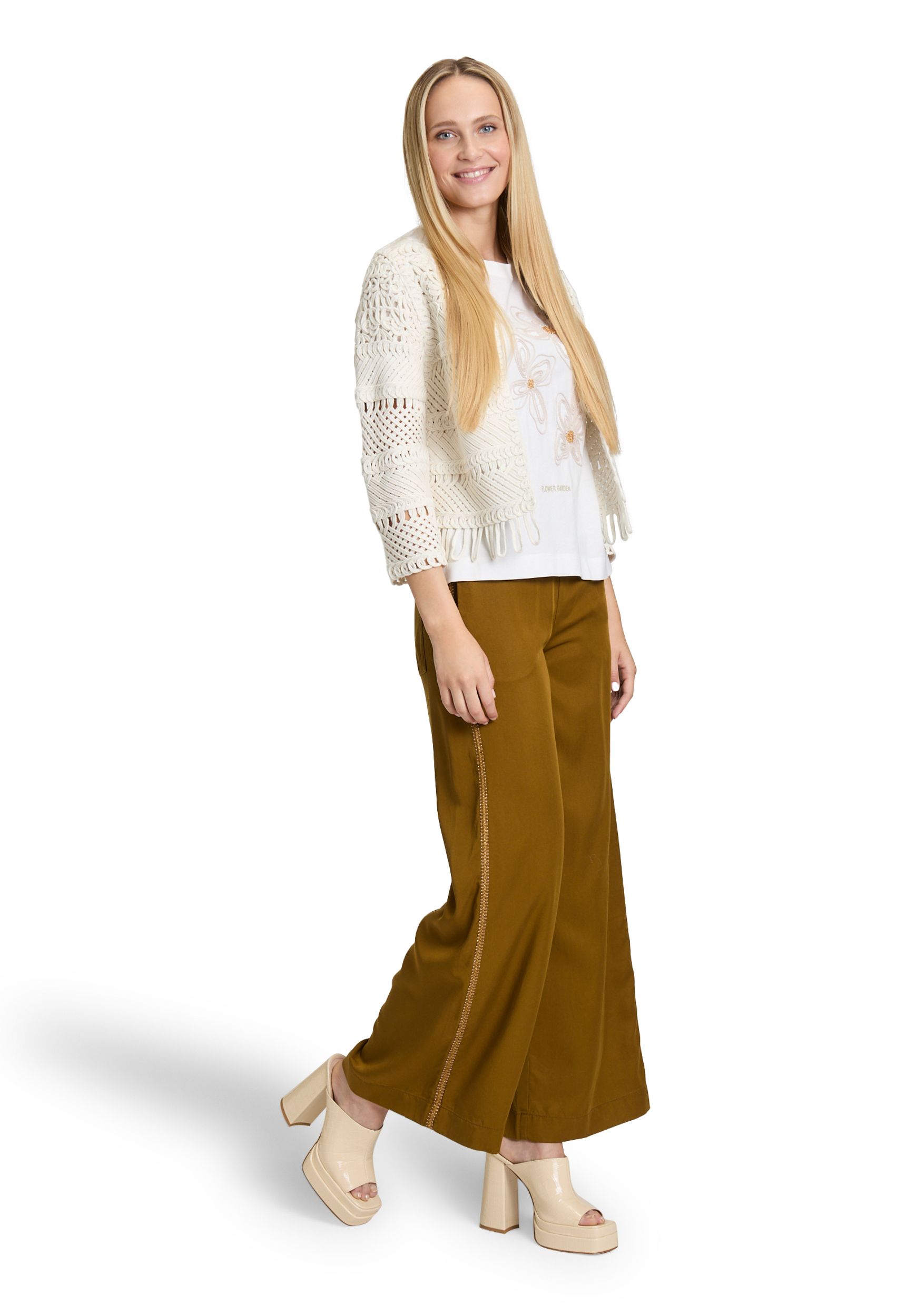  |  Casual-Strickjacke | 44 | beige