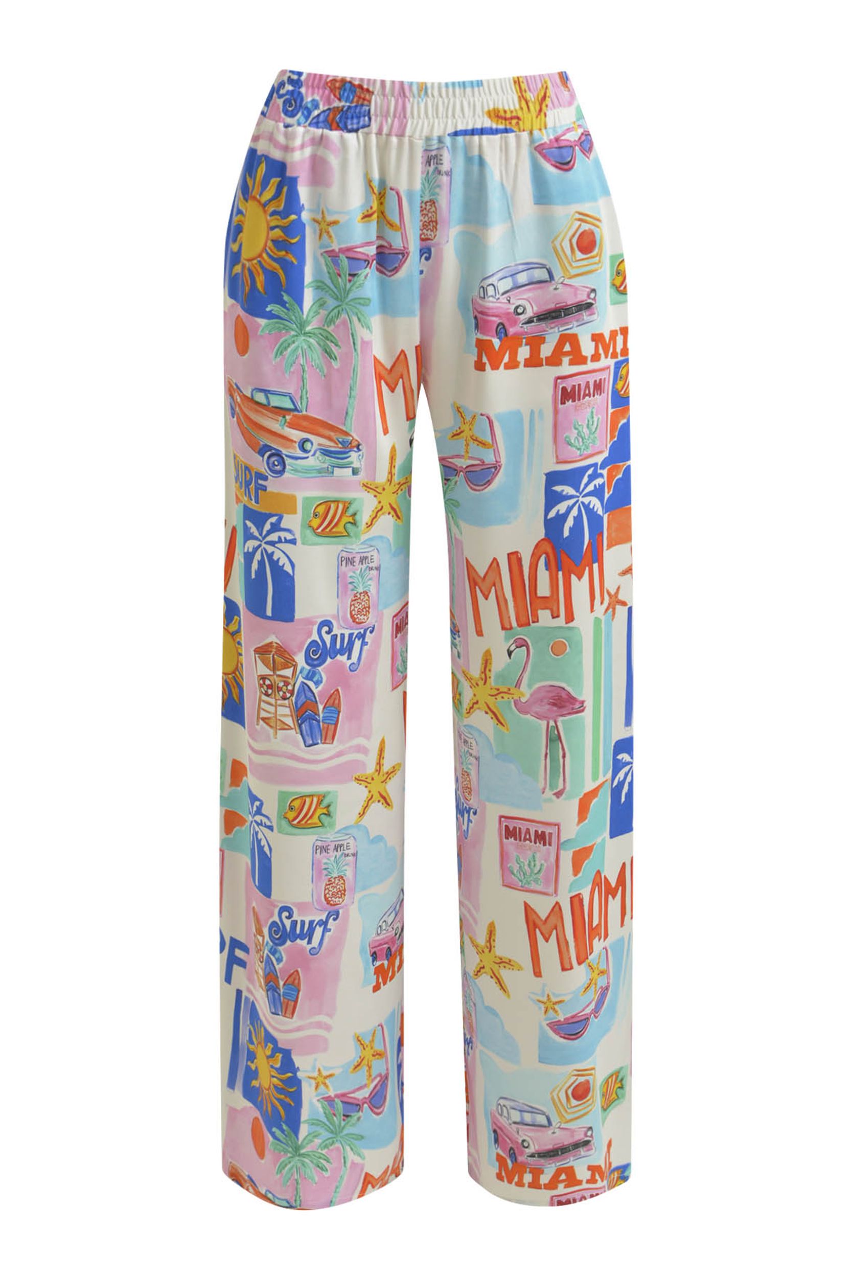 Milano |  Milano Schmale Hose  | 38 | colorful print