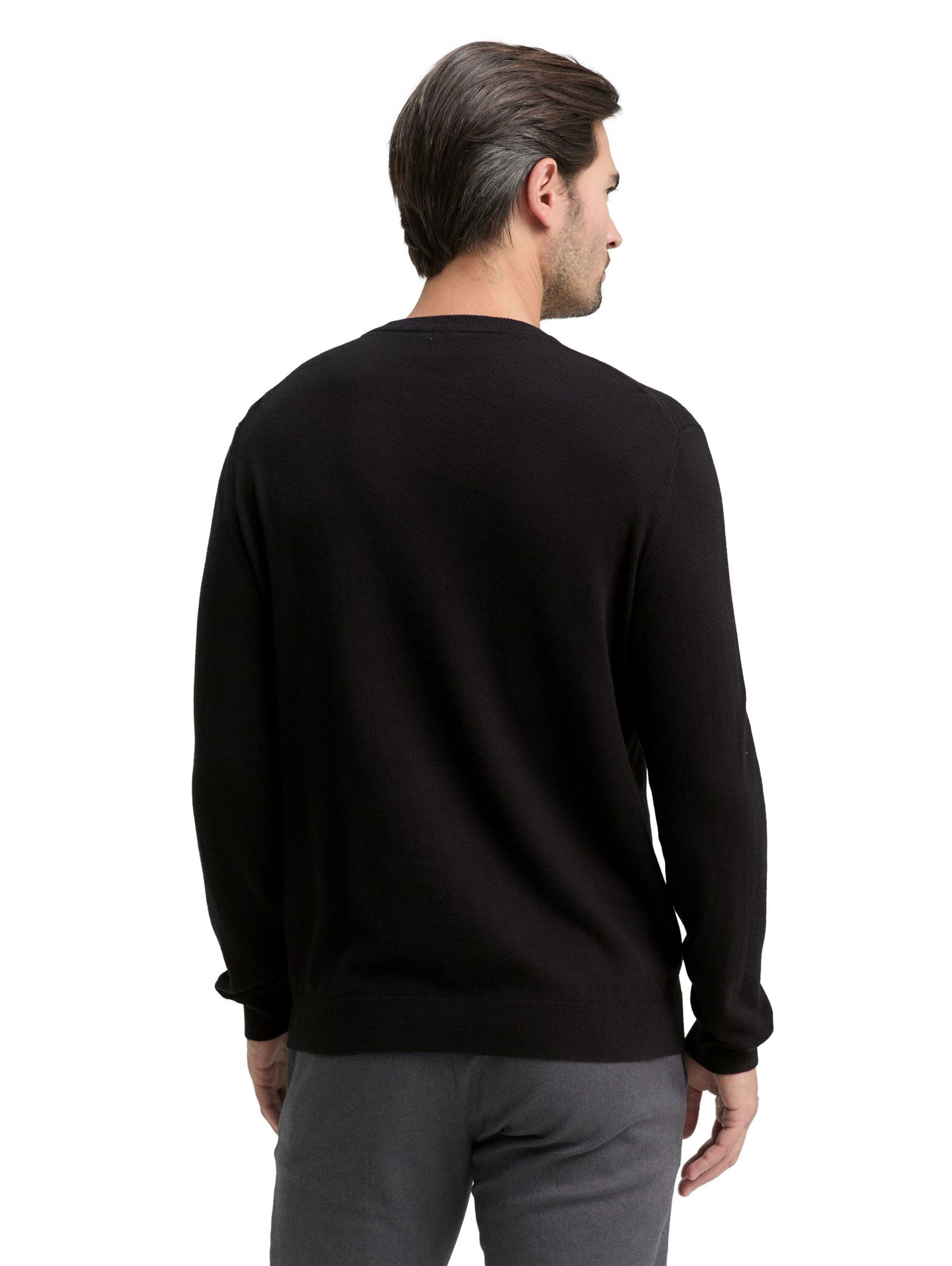 Tom Tailor | Strickpullover mit Kaschmir-Anteil | XXL | black