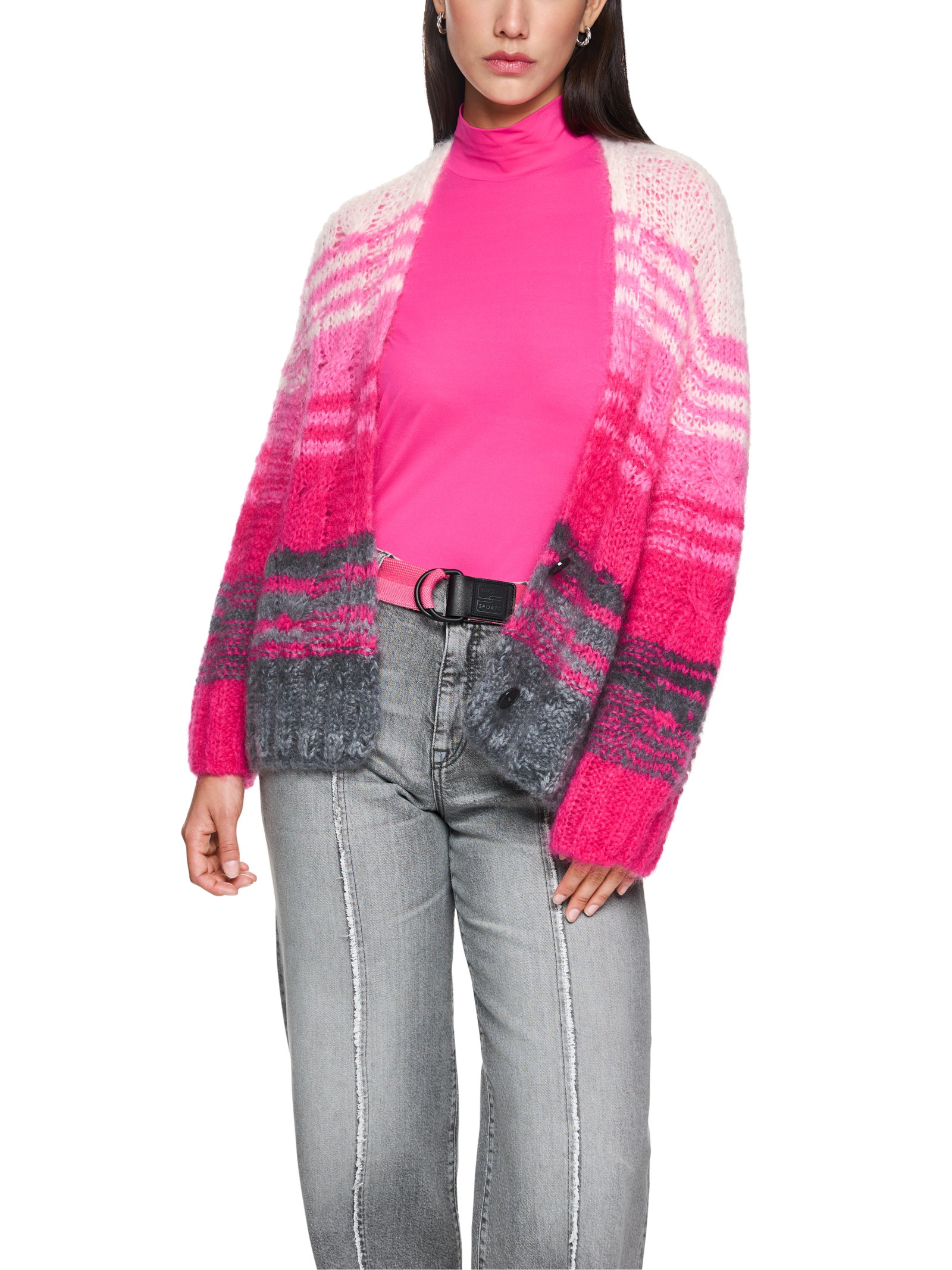 Marc Cain Sports Grobstrick Cardigan Knitted in Germany #6