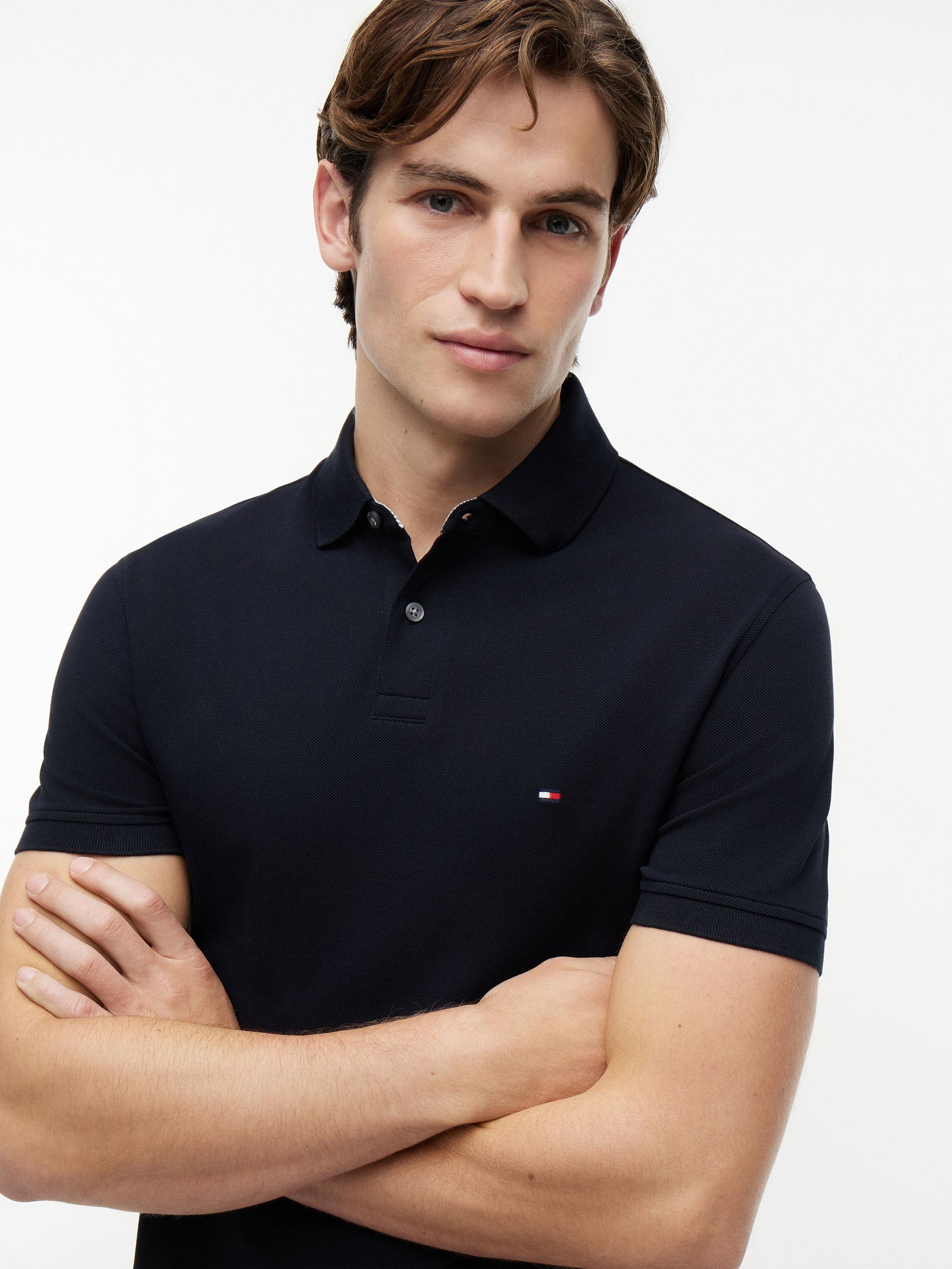 Tommy Hilfiger |  Tommy Hilfiger Poloshirt  | XXL | desert sky