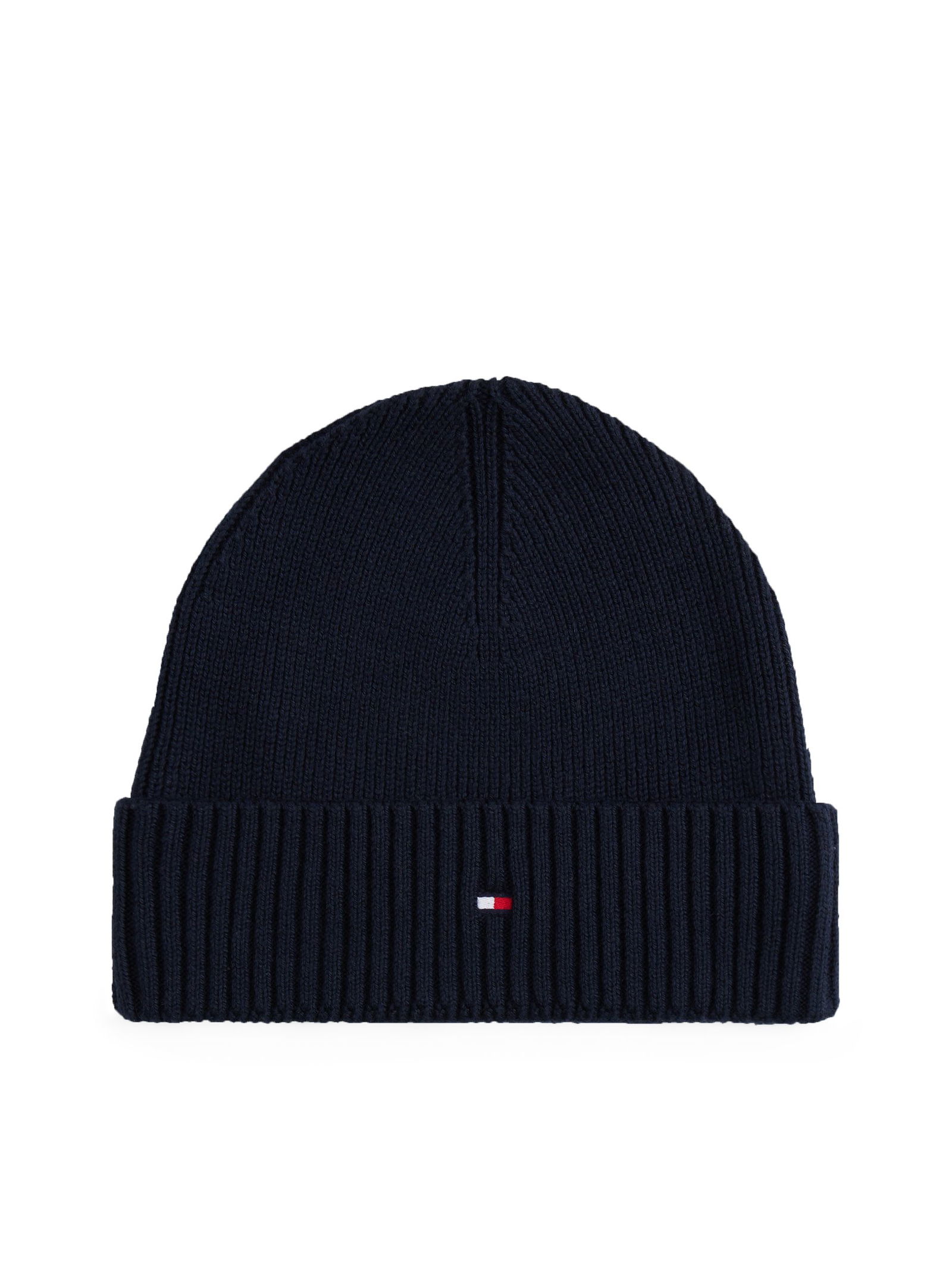 Tommy Hilfiger | Tommy Hilfiger Flag Cotton Beanie | OS | space blue