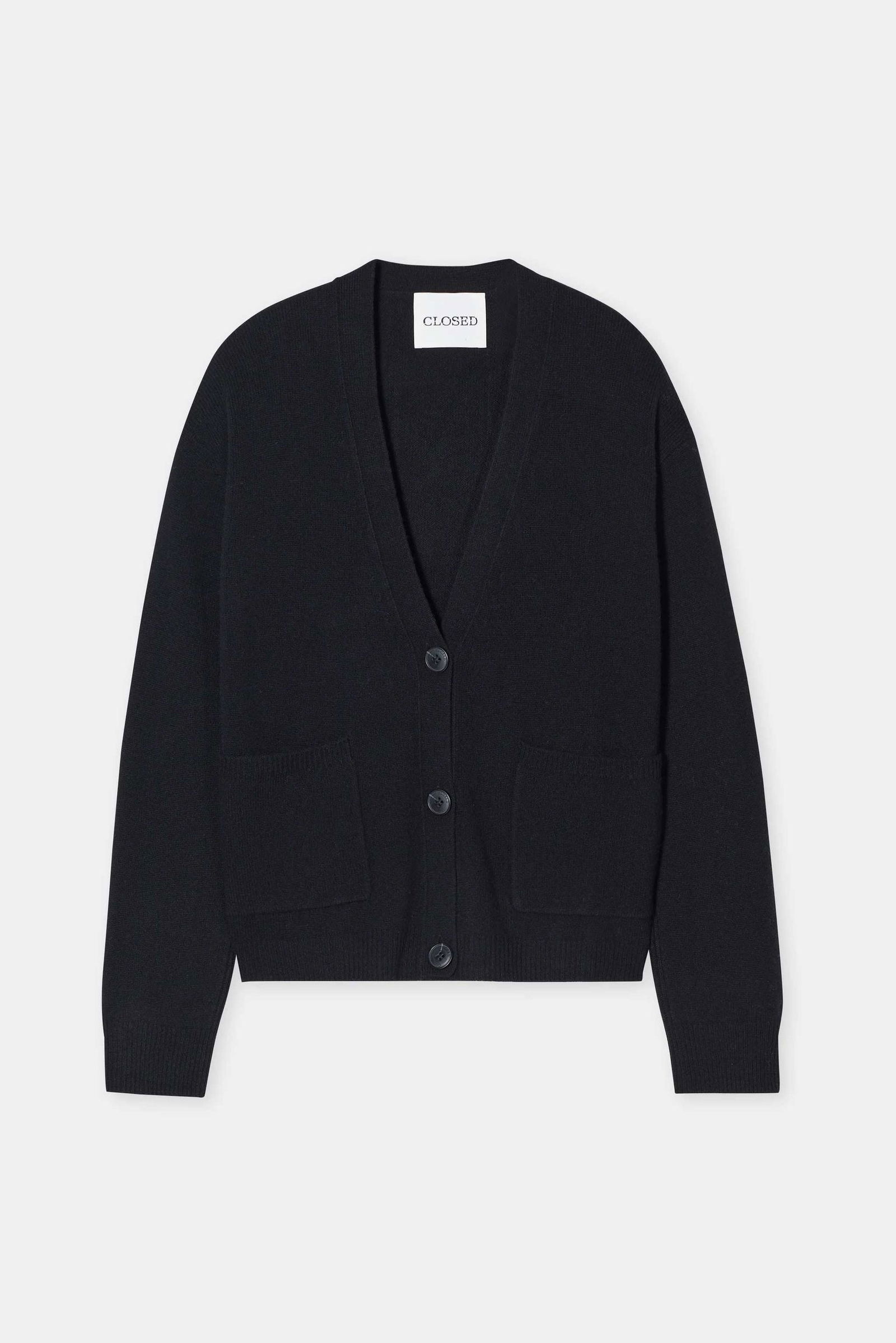 2b05482937a4e0520c86288edef140d1 Closed | Closed Strickjacke aus Wolle | S | schwarz