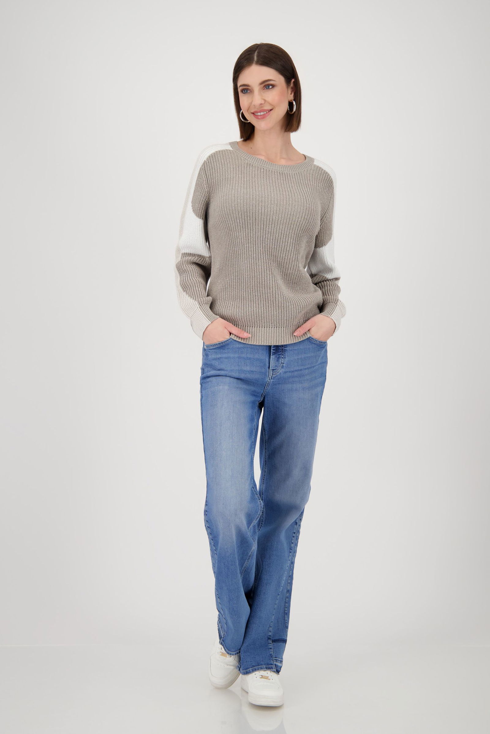 Monari | Monari Druckbluse | 40 | light sand