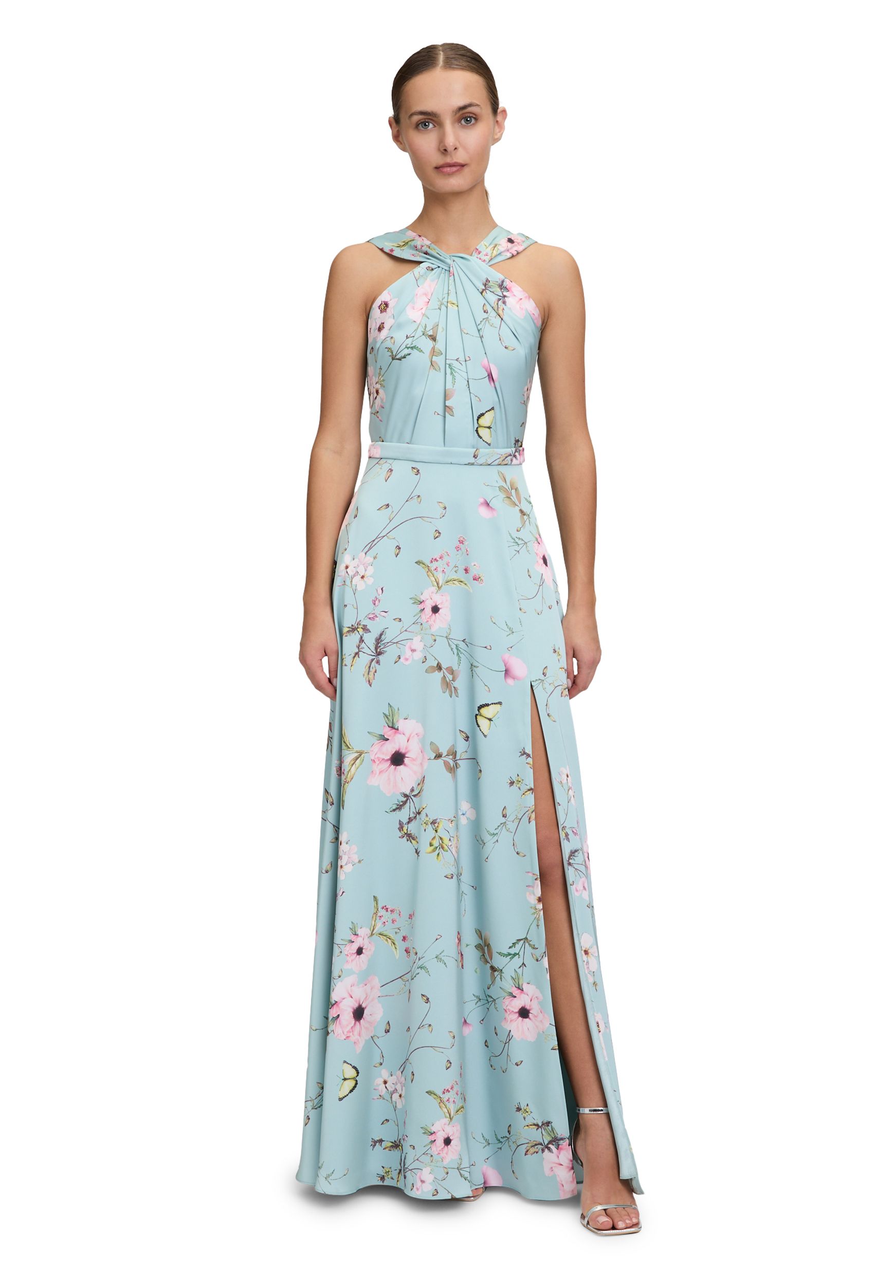 VM by Vera Mont |  VM by Vera Mont Langes Kleid  | 34 | green/pink