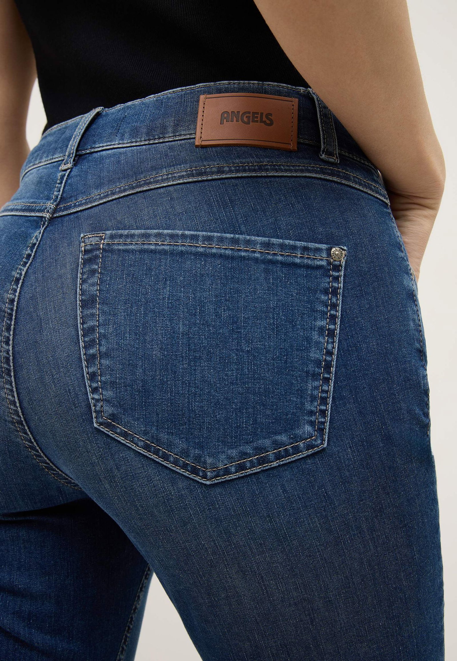 Angels |  Angels 7/8-Jeans  | 34 | mid blue used