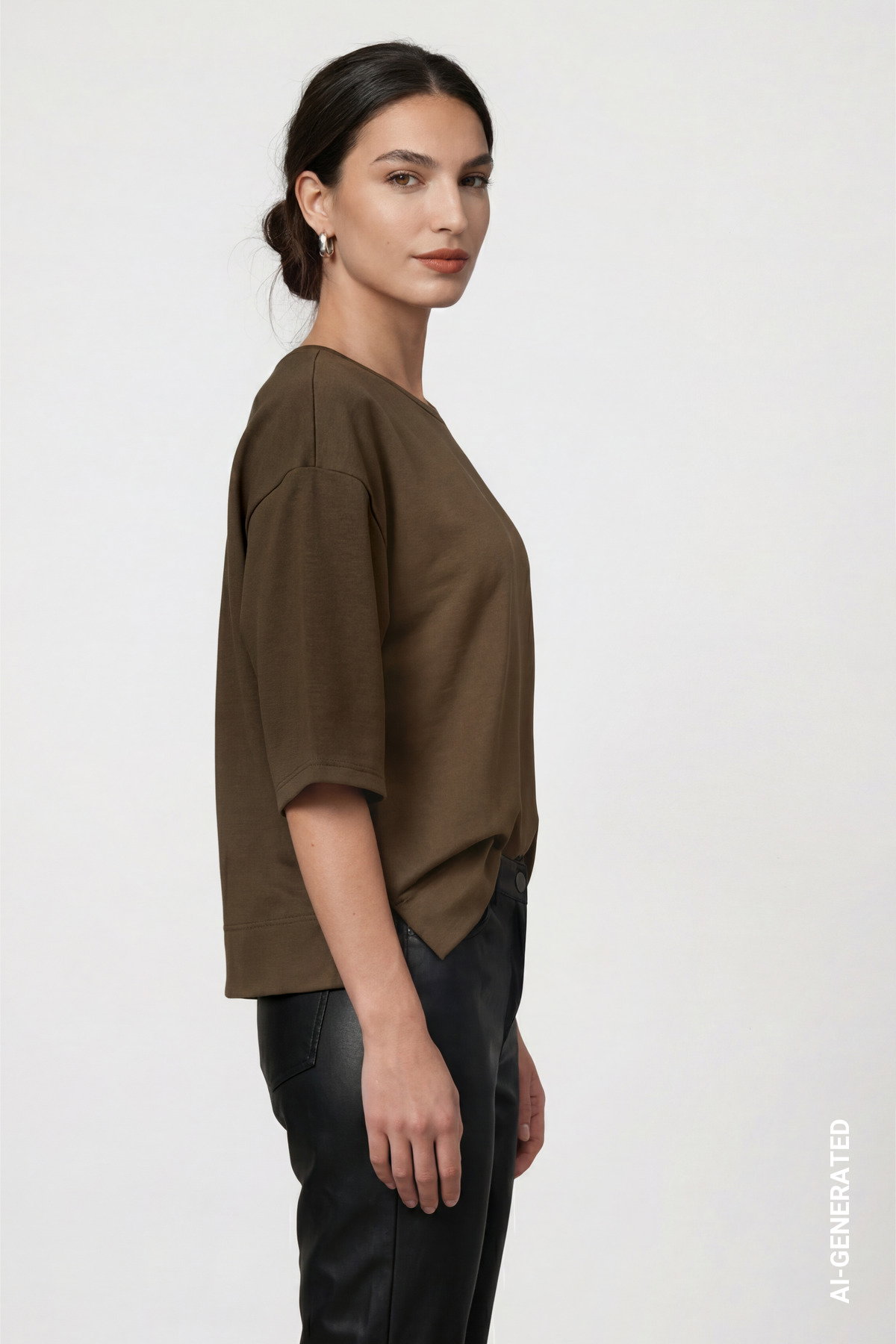 Pullover, olive #3