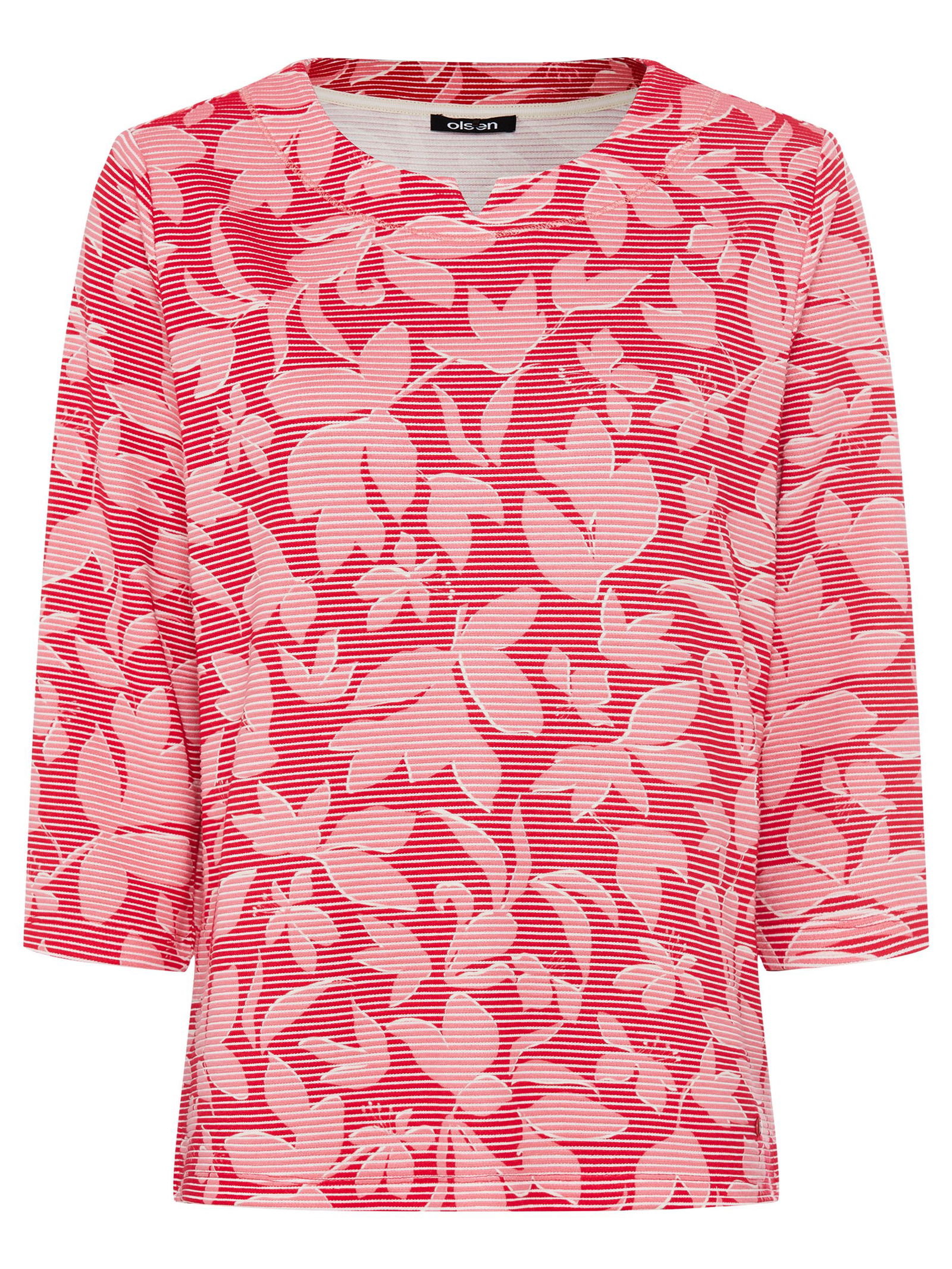 Olsen |  Olsen Sweatshirt  | 38 | red rose
