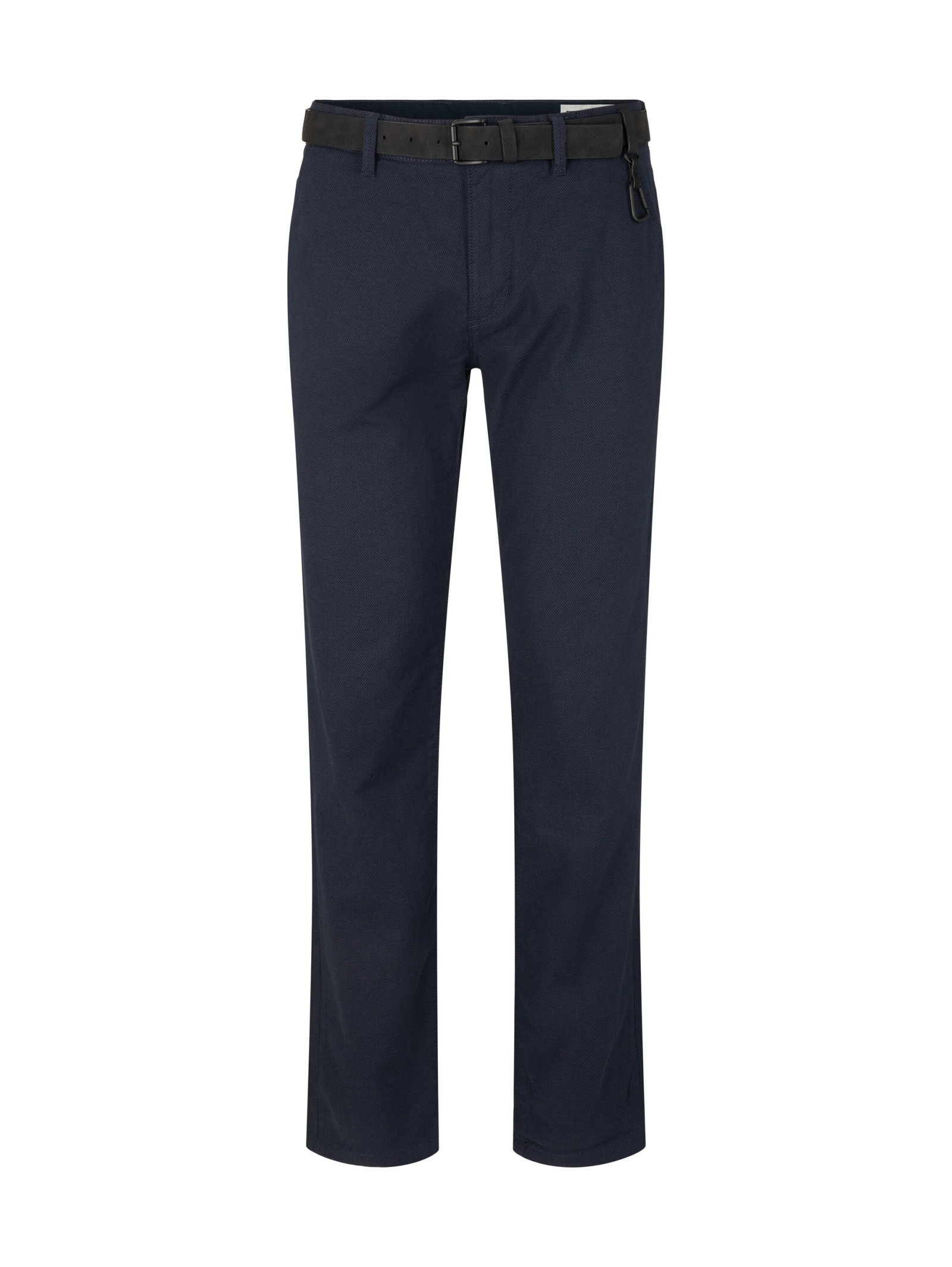 structured straight chino, navy dobby yarn dye #1