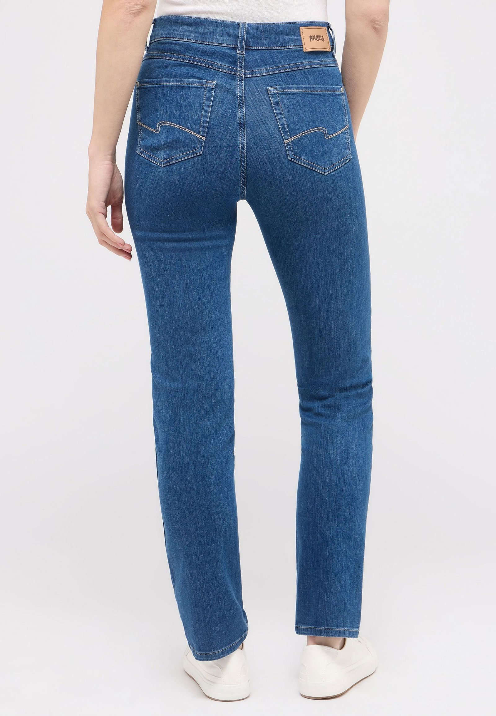 Angels |  Angels Straight Leg Jeans "Cici" | 42/32 | grey used