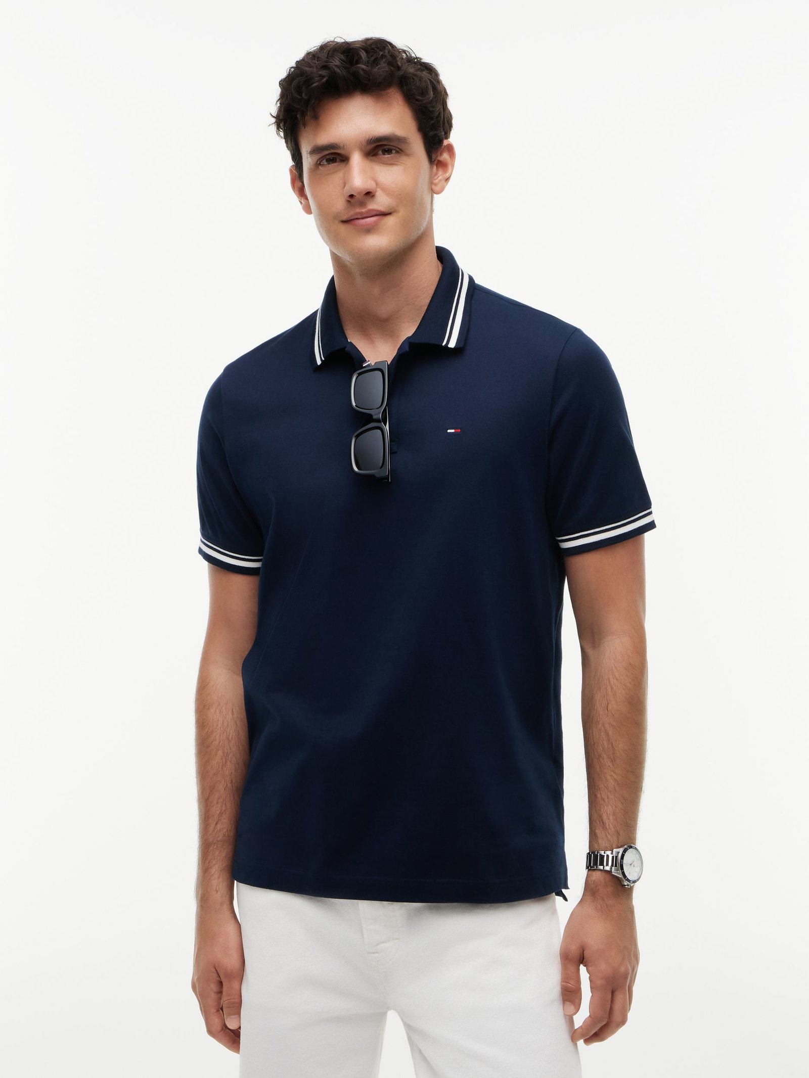 Tommy Jeans |  Tommy Jeans Poloshirt  | M | dark night navy