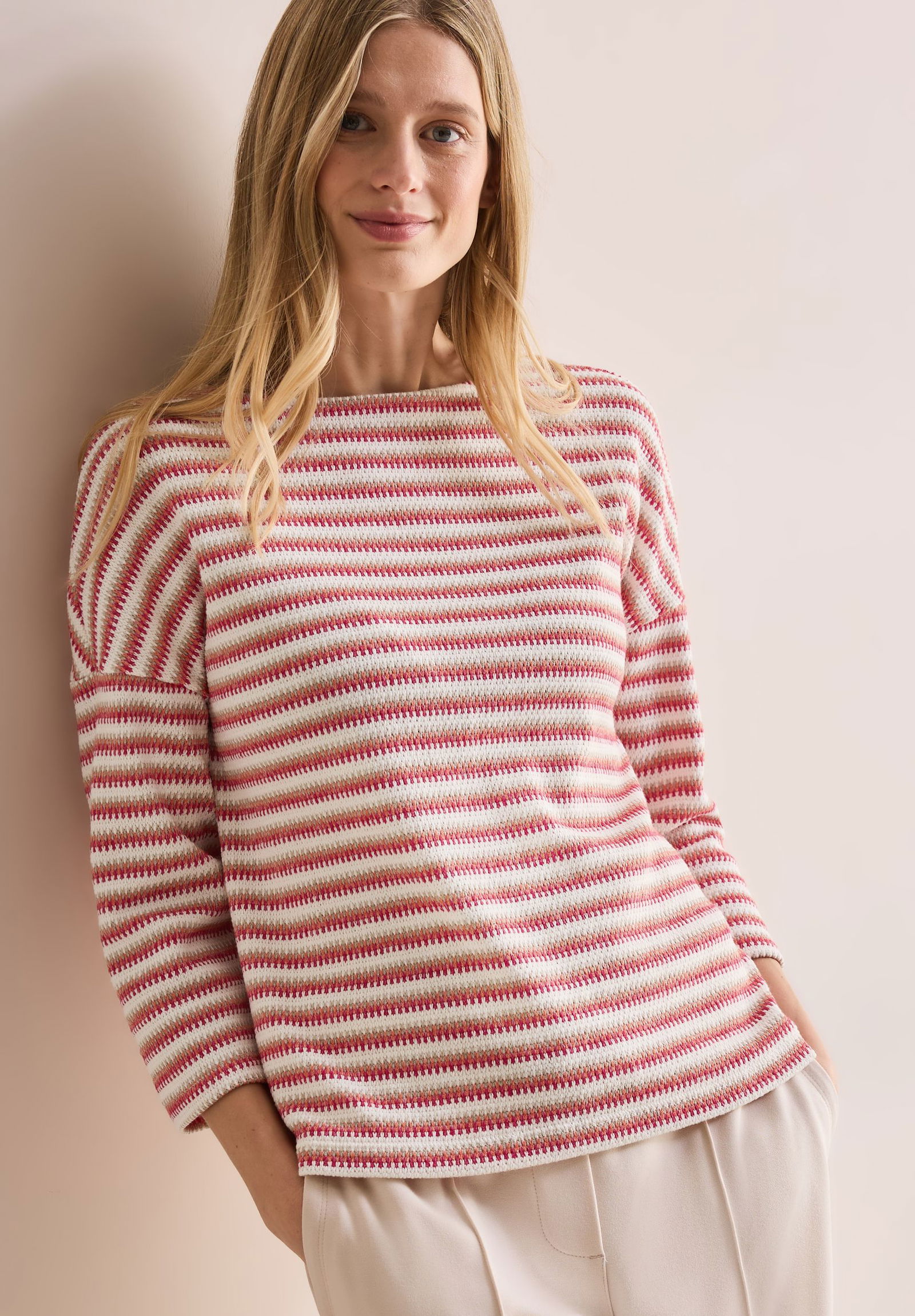 CECIL | CECIL Shirt | S | granita red
