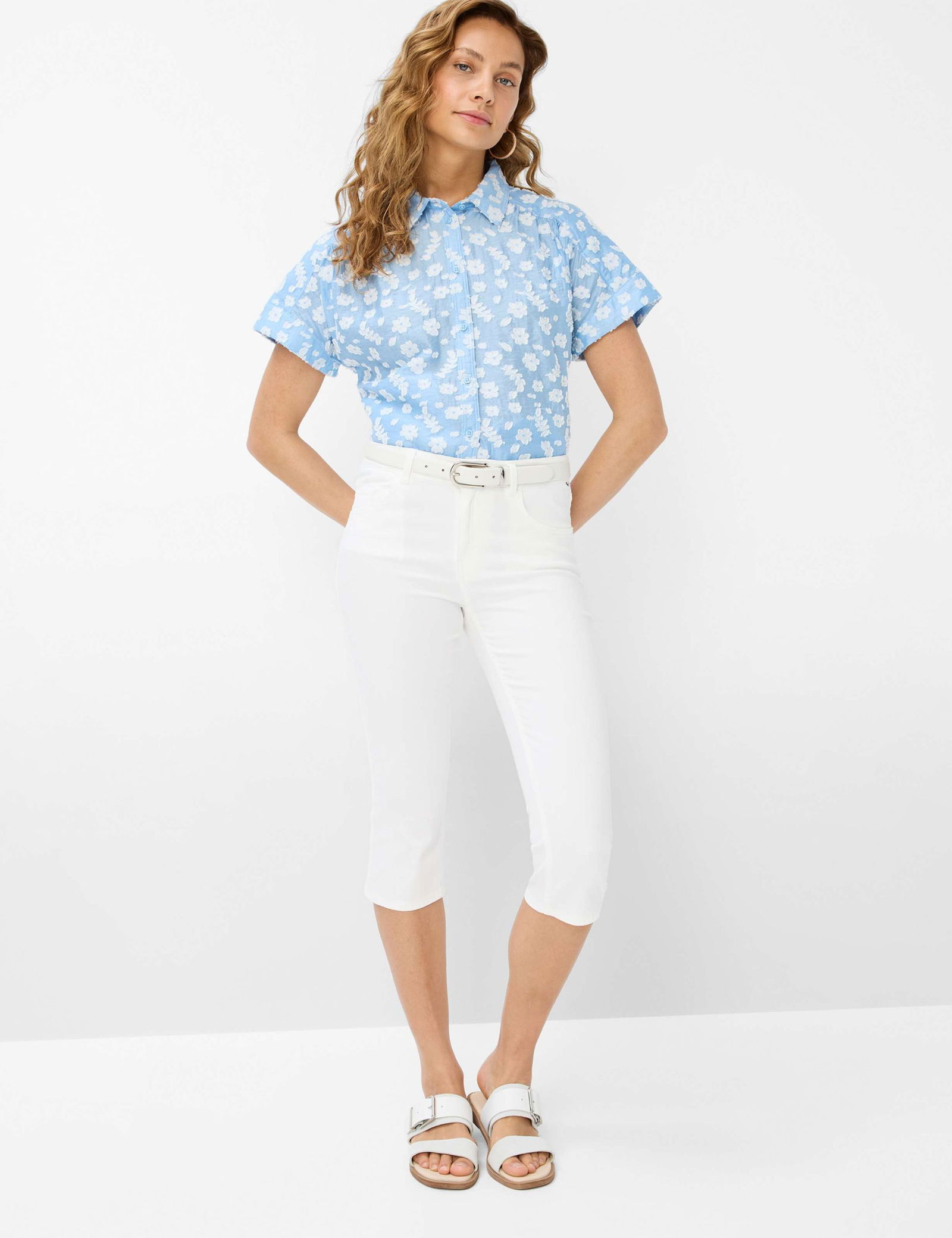 Brax |  Brax 7/8-Jeans Style "Shakira C" | 40 | white