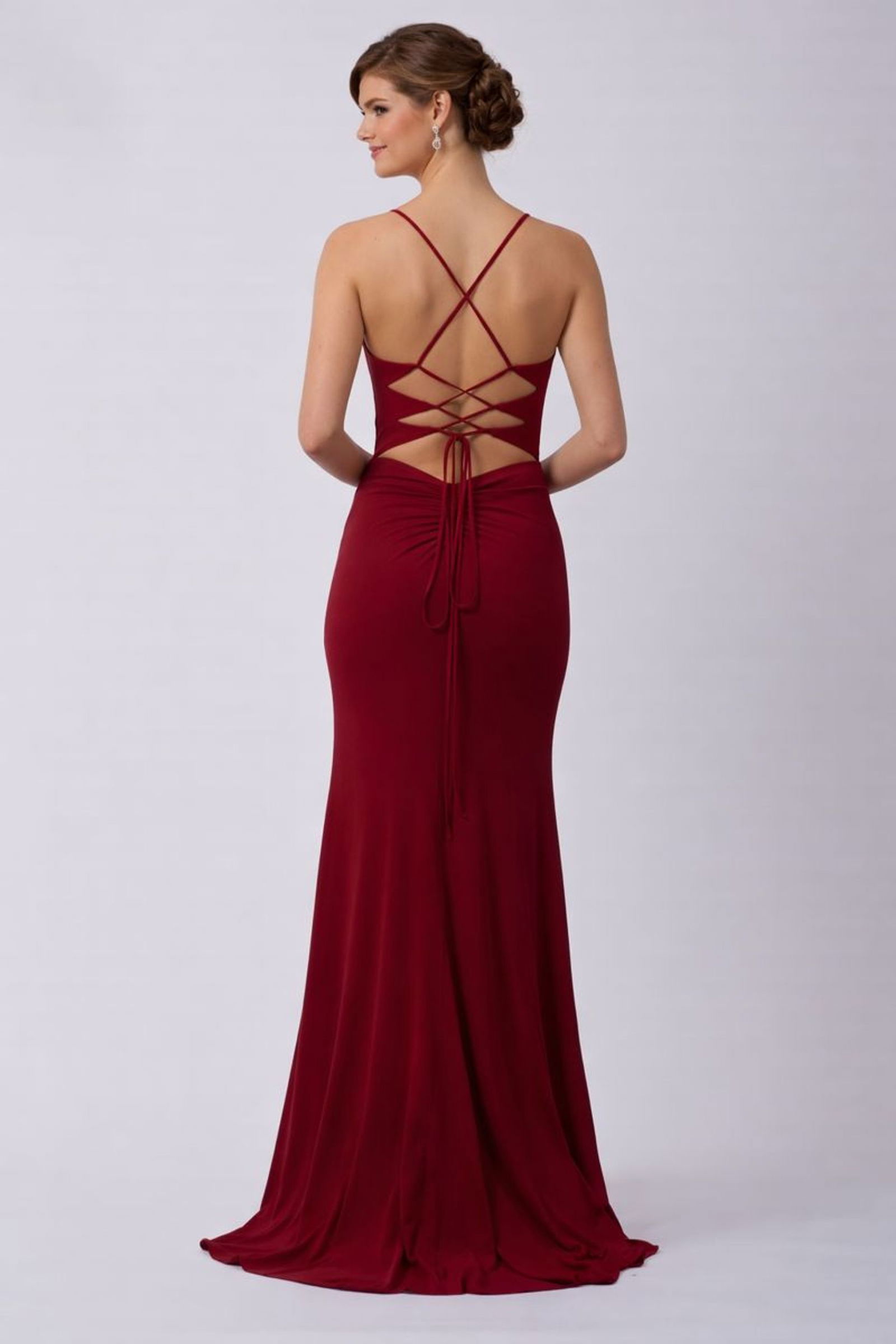 Mascara London |  Mascara London Langes Kleid  | 34 | rot