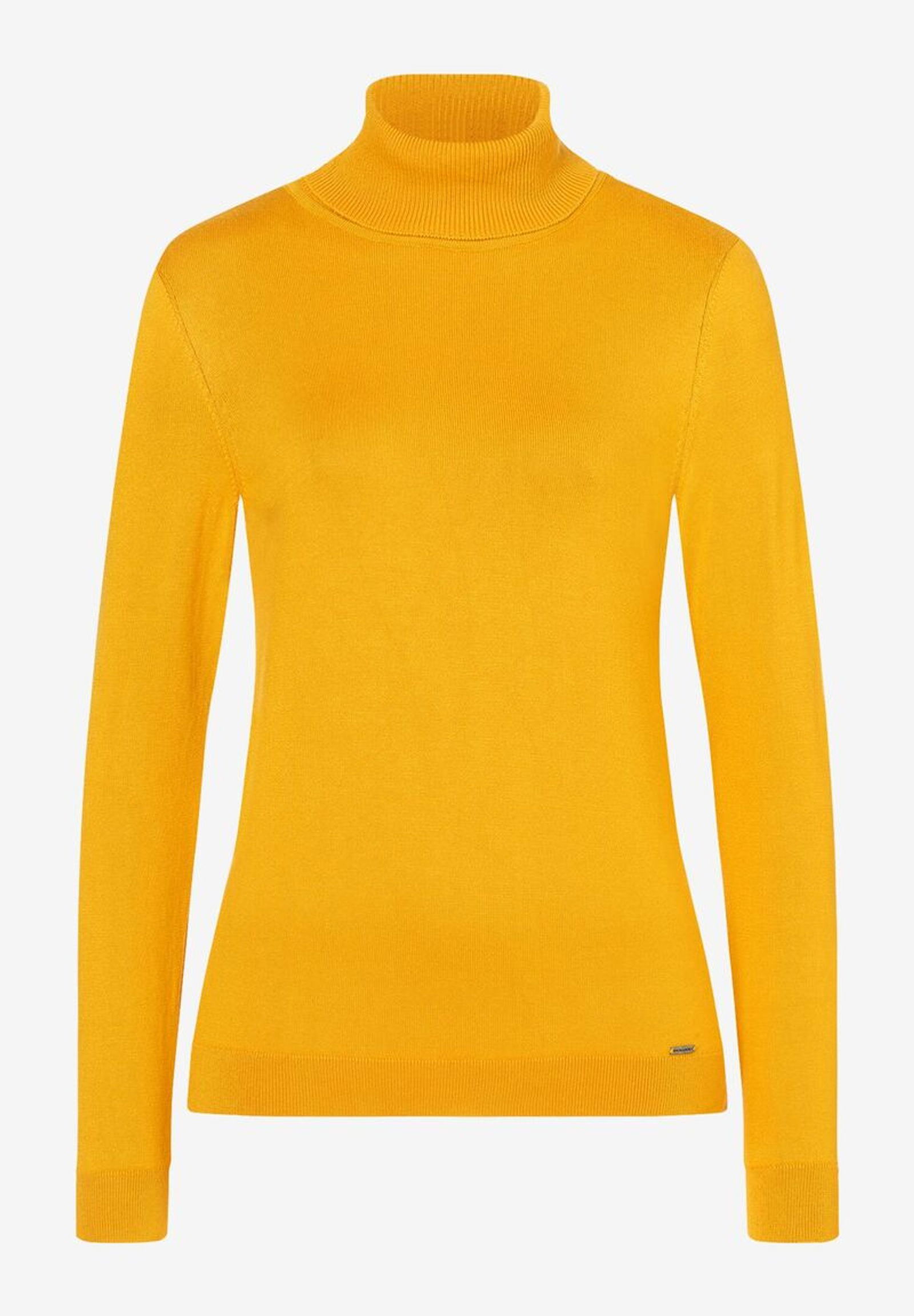 More & More |  More & More Rollkragenpullover  | 36 | gelb
