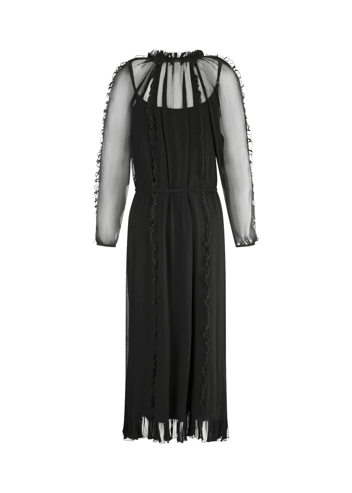 Riani Freizeitkleid Boho-Chiffon Maxikleid #2