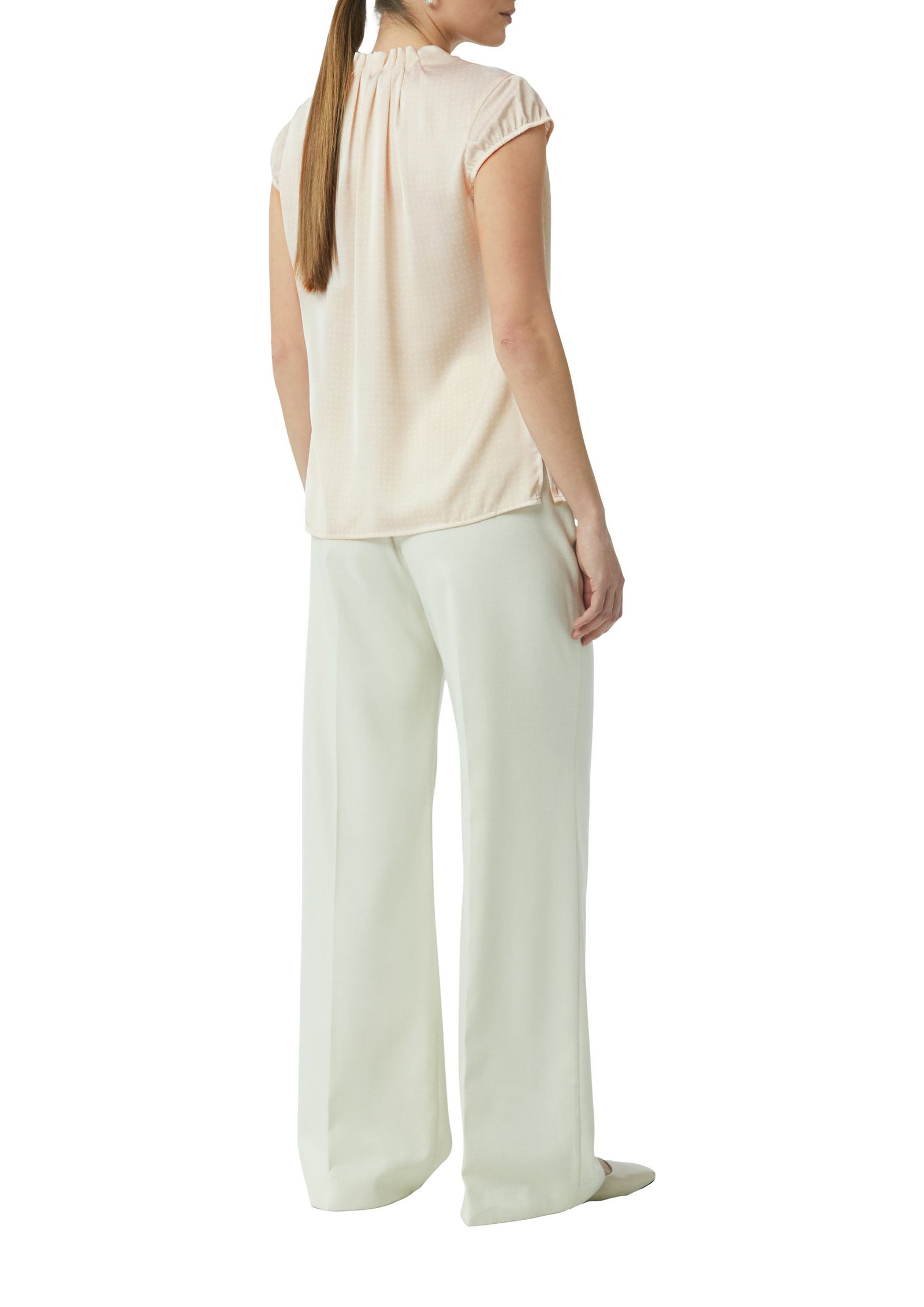 Comma |  Comma Druckbluse  | 36 | pink