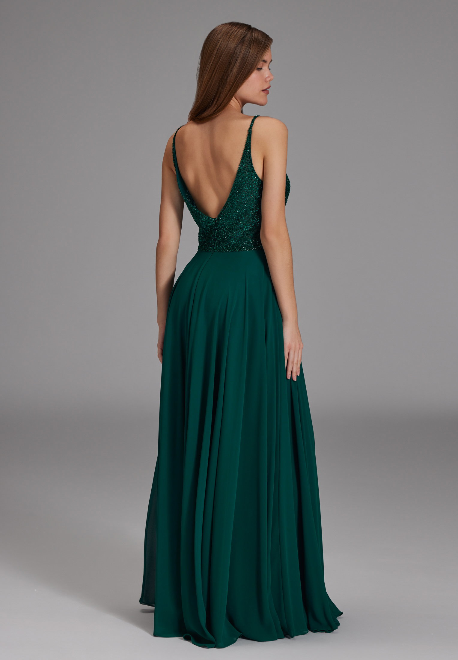 Hey Kyla Abendkleid aus Materialmix #2