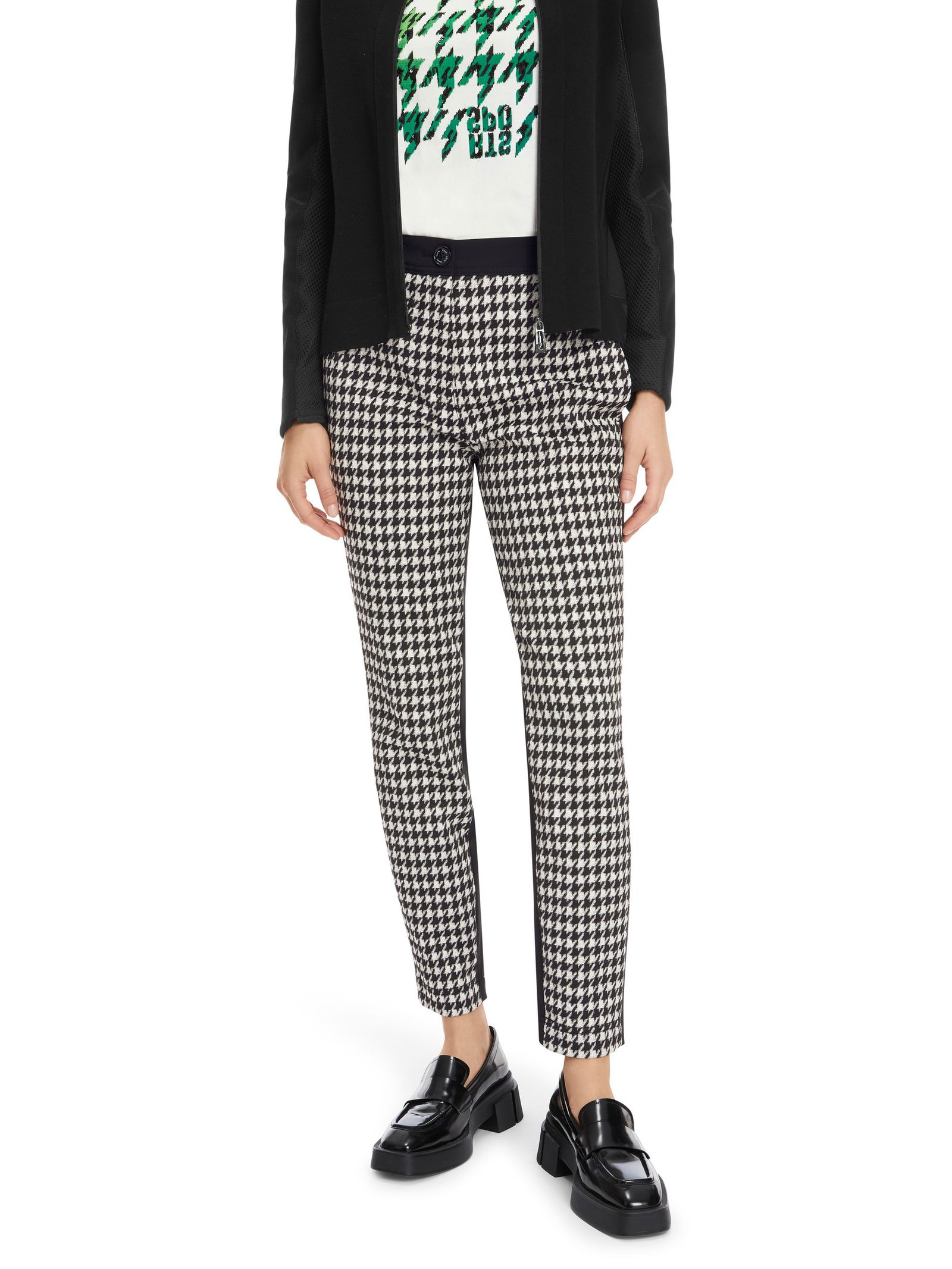 Marc Cain Sports | Marc Cain Sports Schmale Hose | 36 | black and white