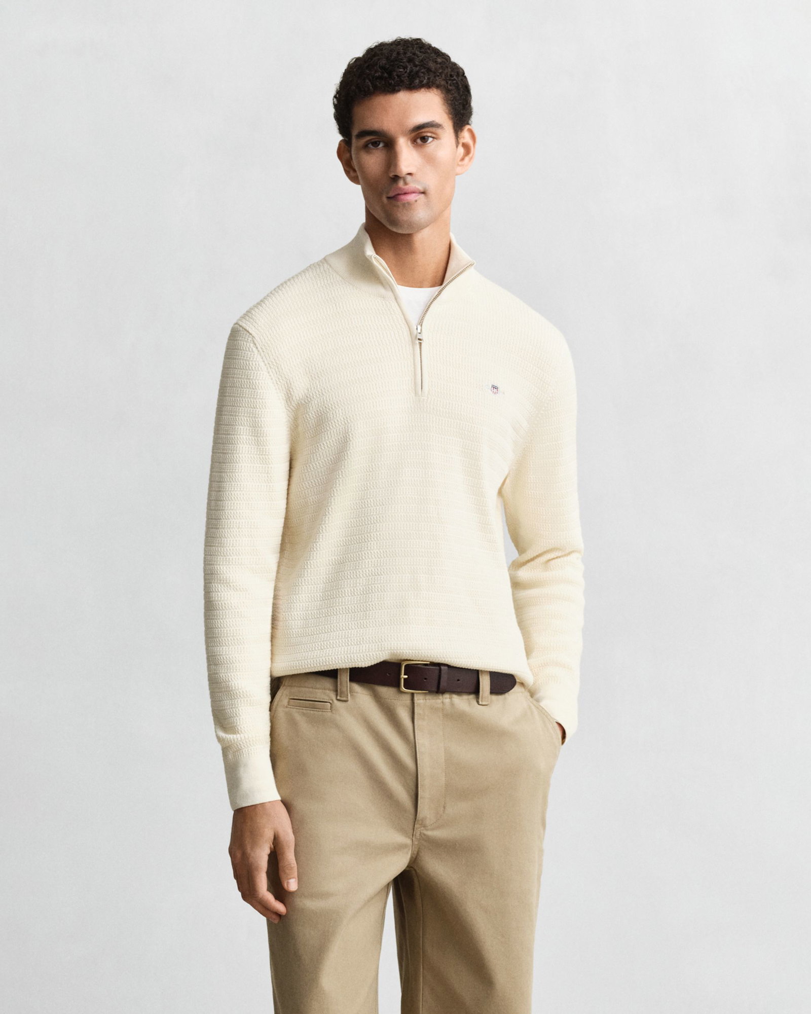 fbb9c1ecb6342bf46dc8e94525987756 Gant | Gant Strickjacke | Cardigan | L | weiß