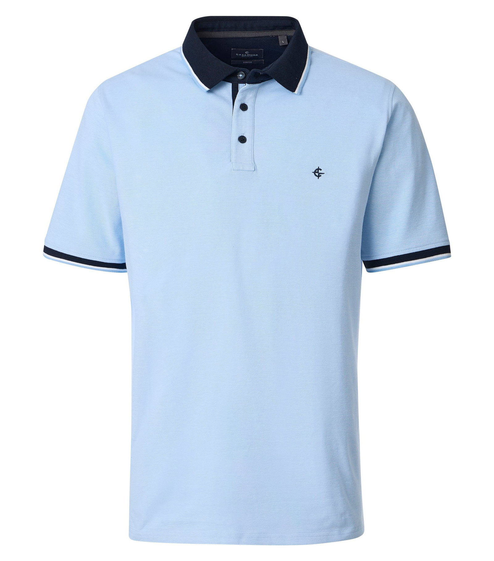 Casa Moda |  Casa Moda Poloshirt  | M | blau