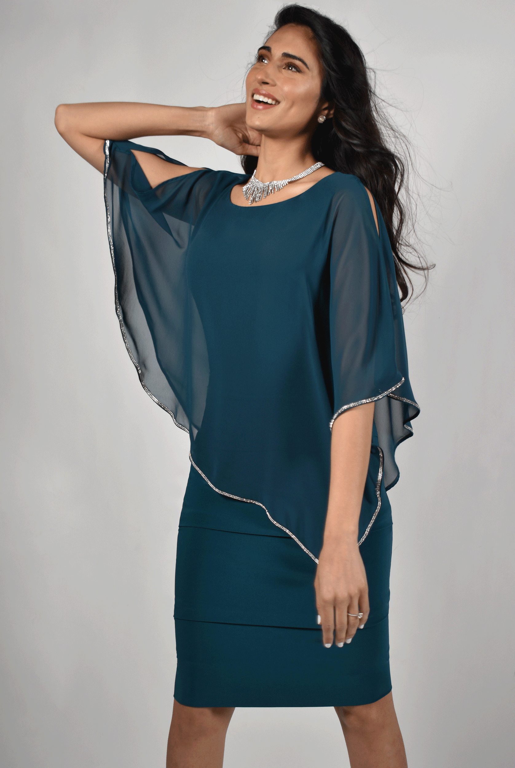Frank Lyman |  Frank Lyman Langes Kleid  | 50 | grün