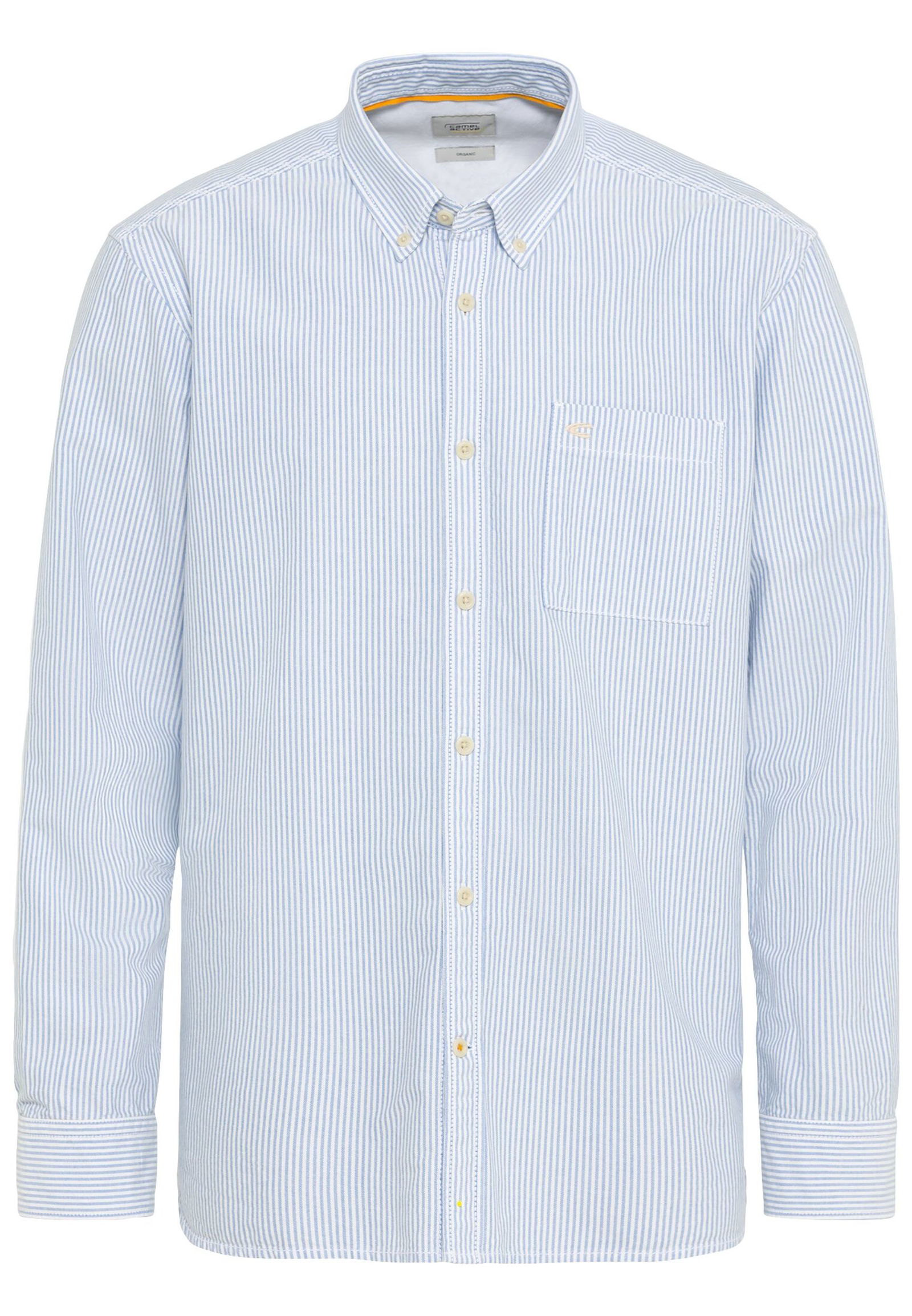 ecd0dd6da3df86aba5d71362f4effbfe Camel Active Oxford Streifenhemd aus nachhaltigem Organic Cotton