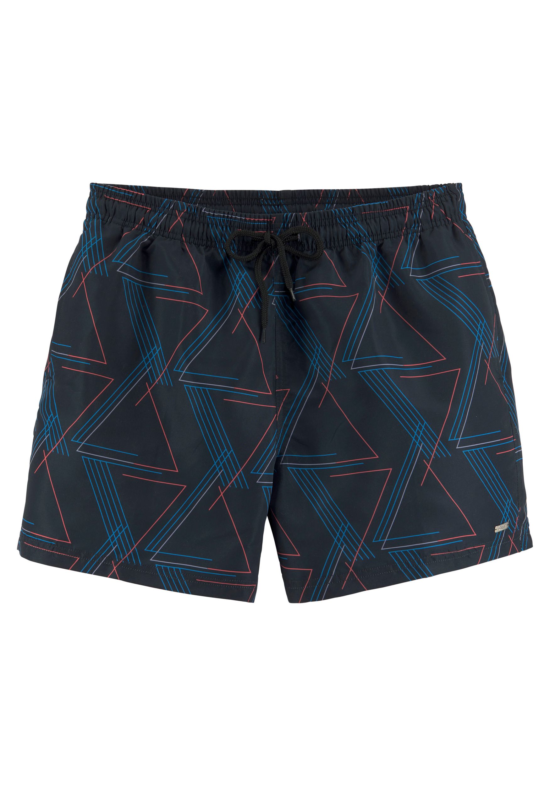 Lascana |  Lascana Badeslip  | M | black-print