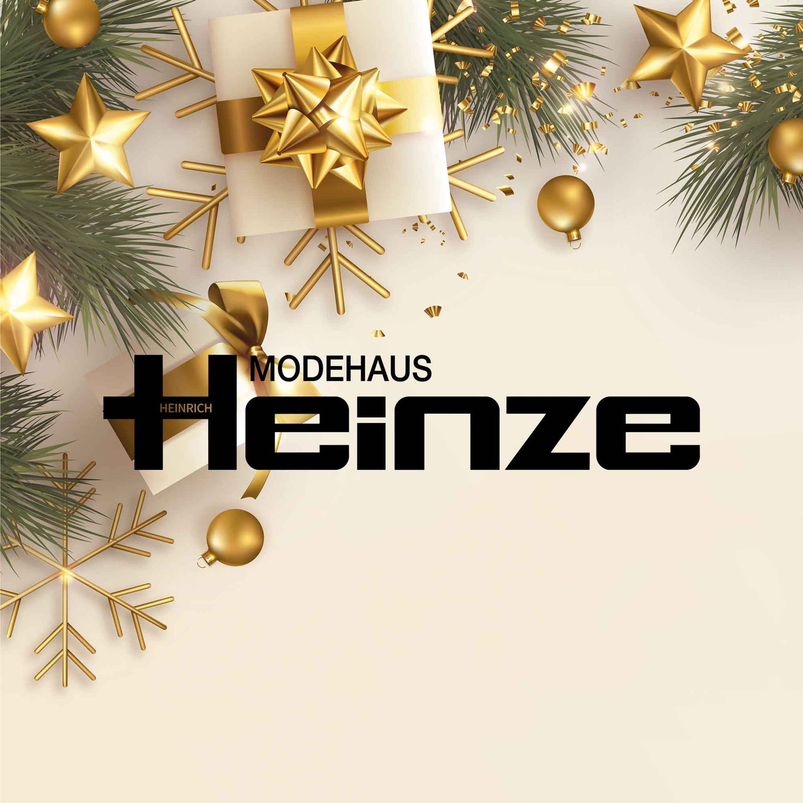 |  Modehaus Heinze Weihnachtsgutschein im Wert von 50€