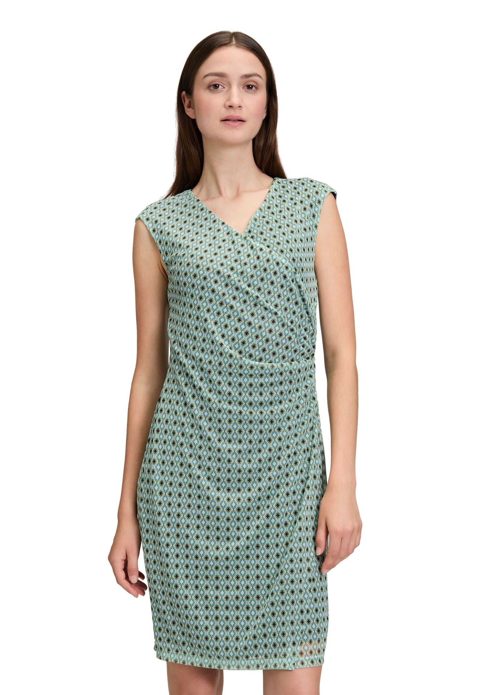  |  Kleid Kurz ohne Arm, Green/Blue | 44 | green/blue