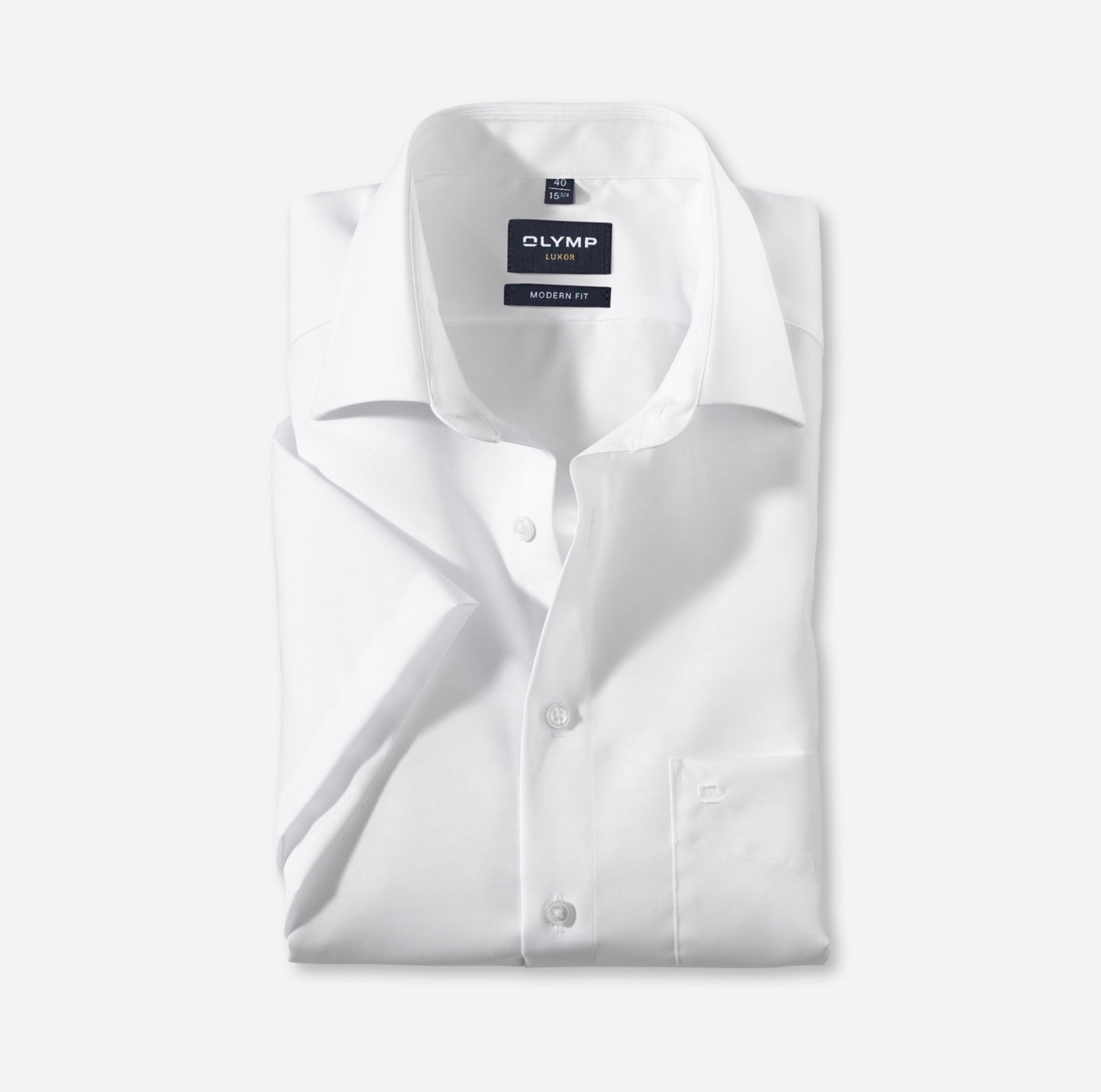 Olymp |  Olymp Hemd Modern Fit  | 47 | weiß