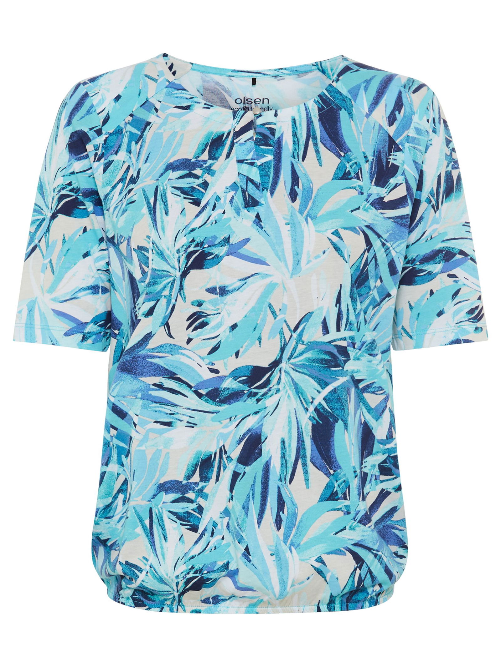 Olsen |  T-Shirt Short Sleeves | 40 | aruba blue