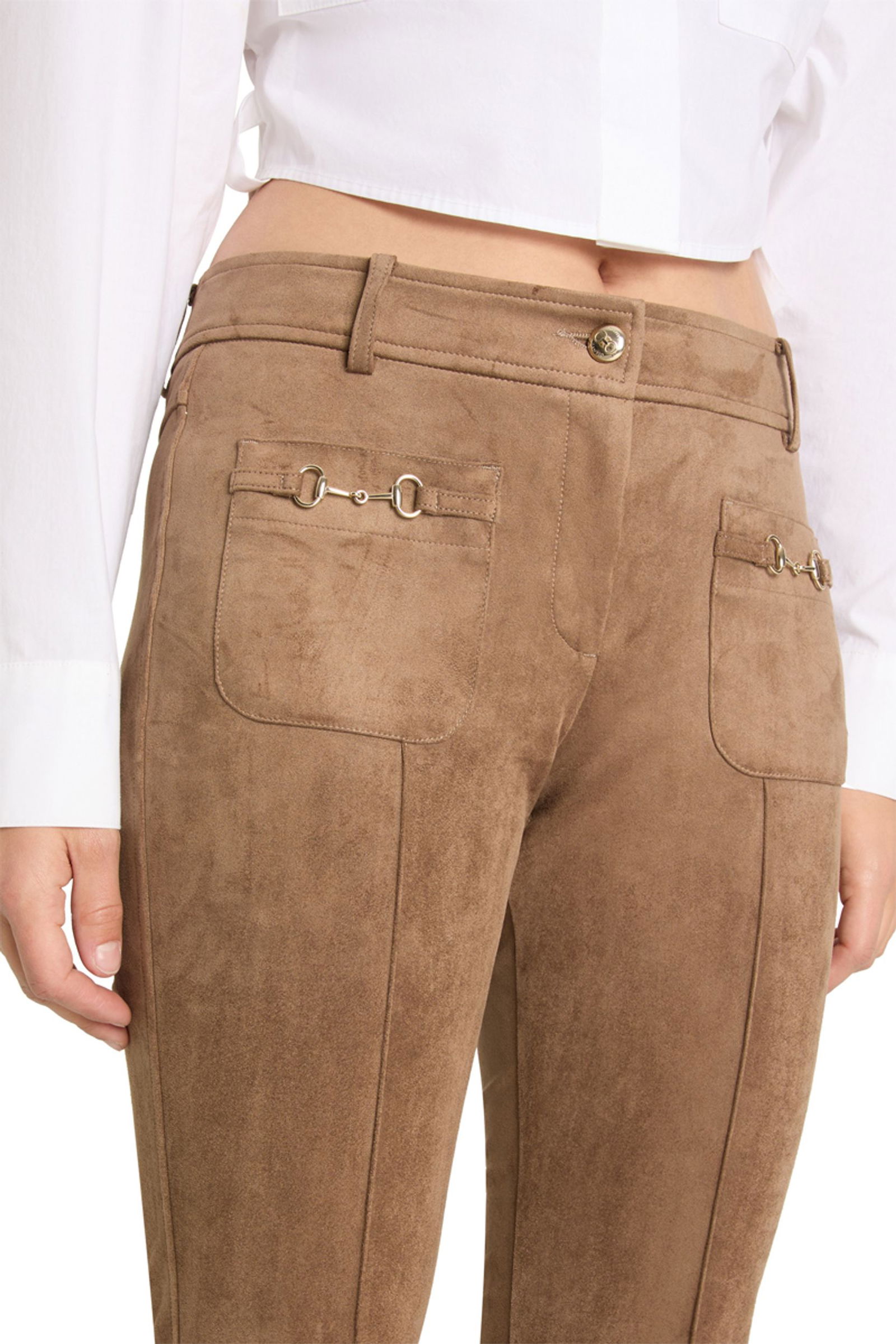 41d1c4427291fd17ad0bcf32a51e21ac Cambio |  Cambio Schmale Hose  | 42/29 | mocca mousse