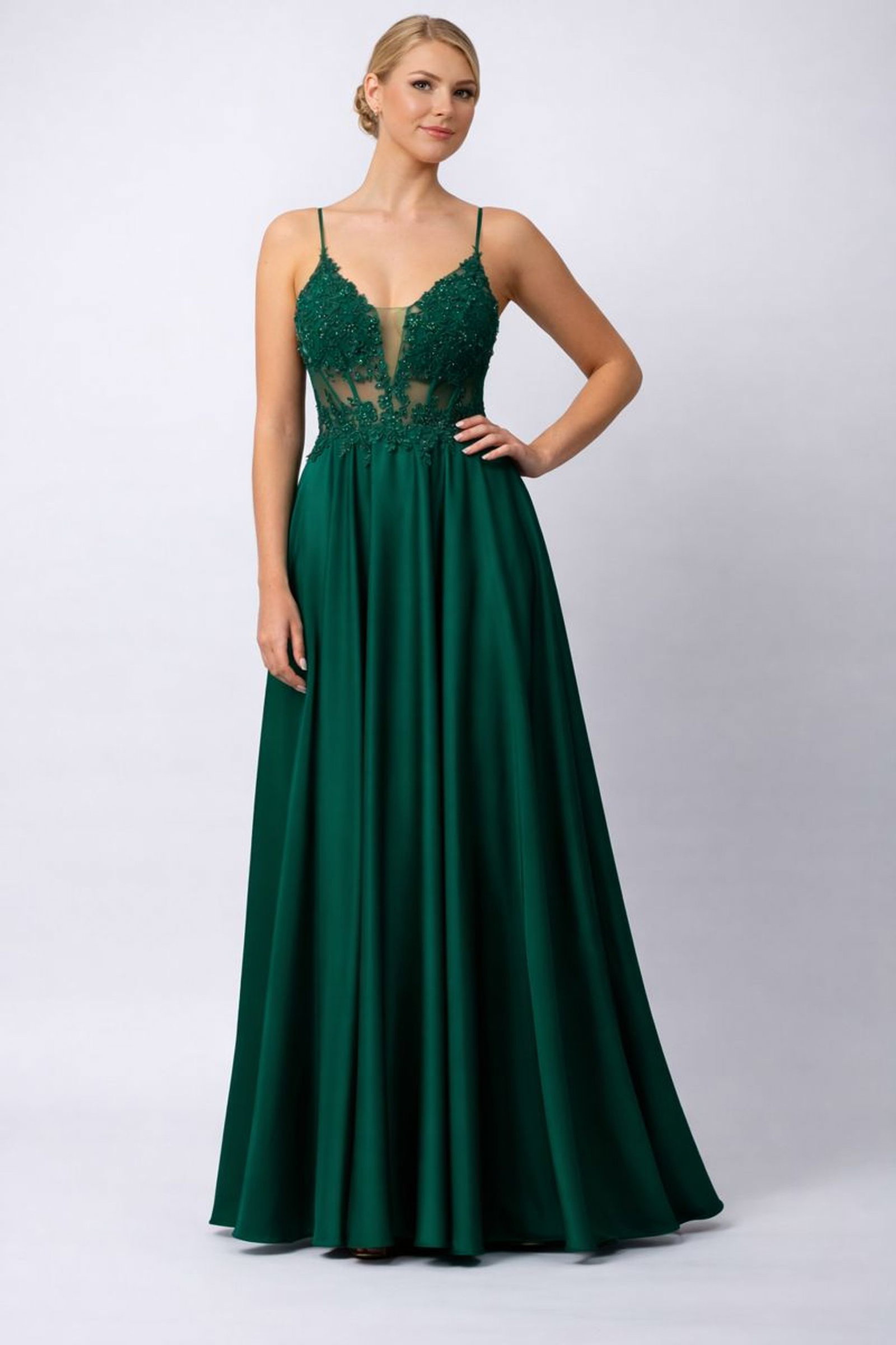 4e9f50ab3d286ca26d0759f7768ef12d Mascara London | Mascara London Langes Kleid | 40 | forest