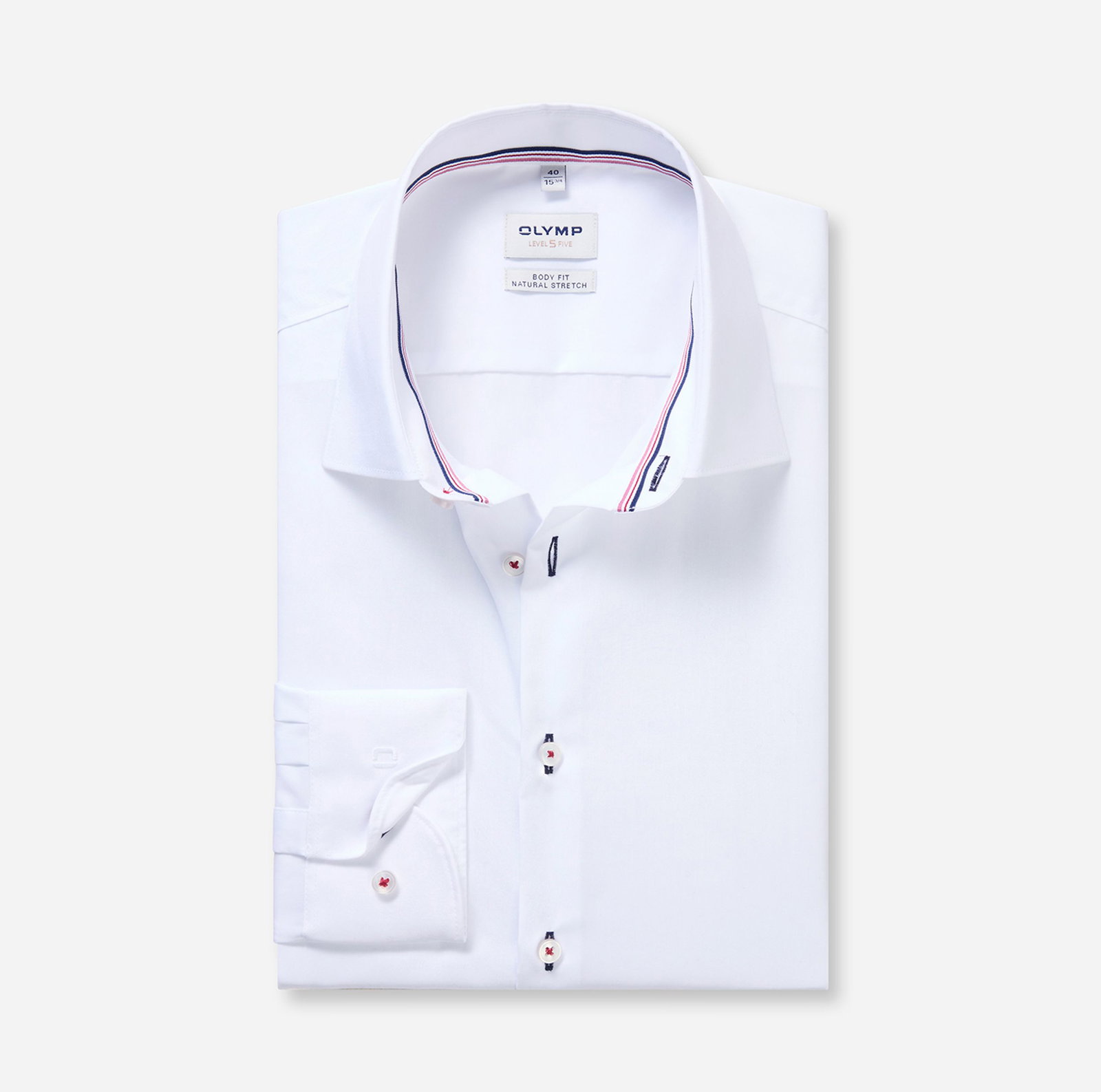 64424186e877d70f607d6ce37b6fa3af Olymp | Olymp Hemd Slim Fit | 44 | weiß