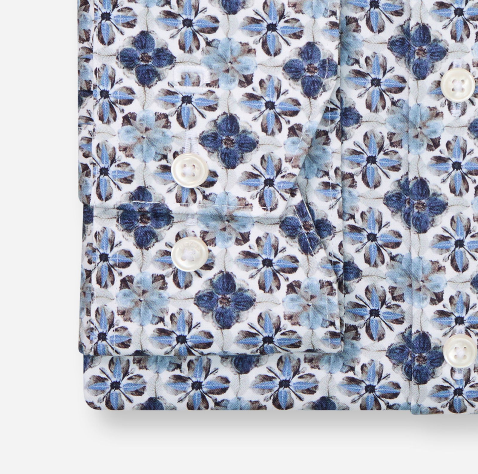 Olymp |  Olymp Hemd Modern Fit  | 40 | bleu