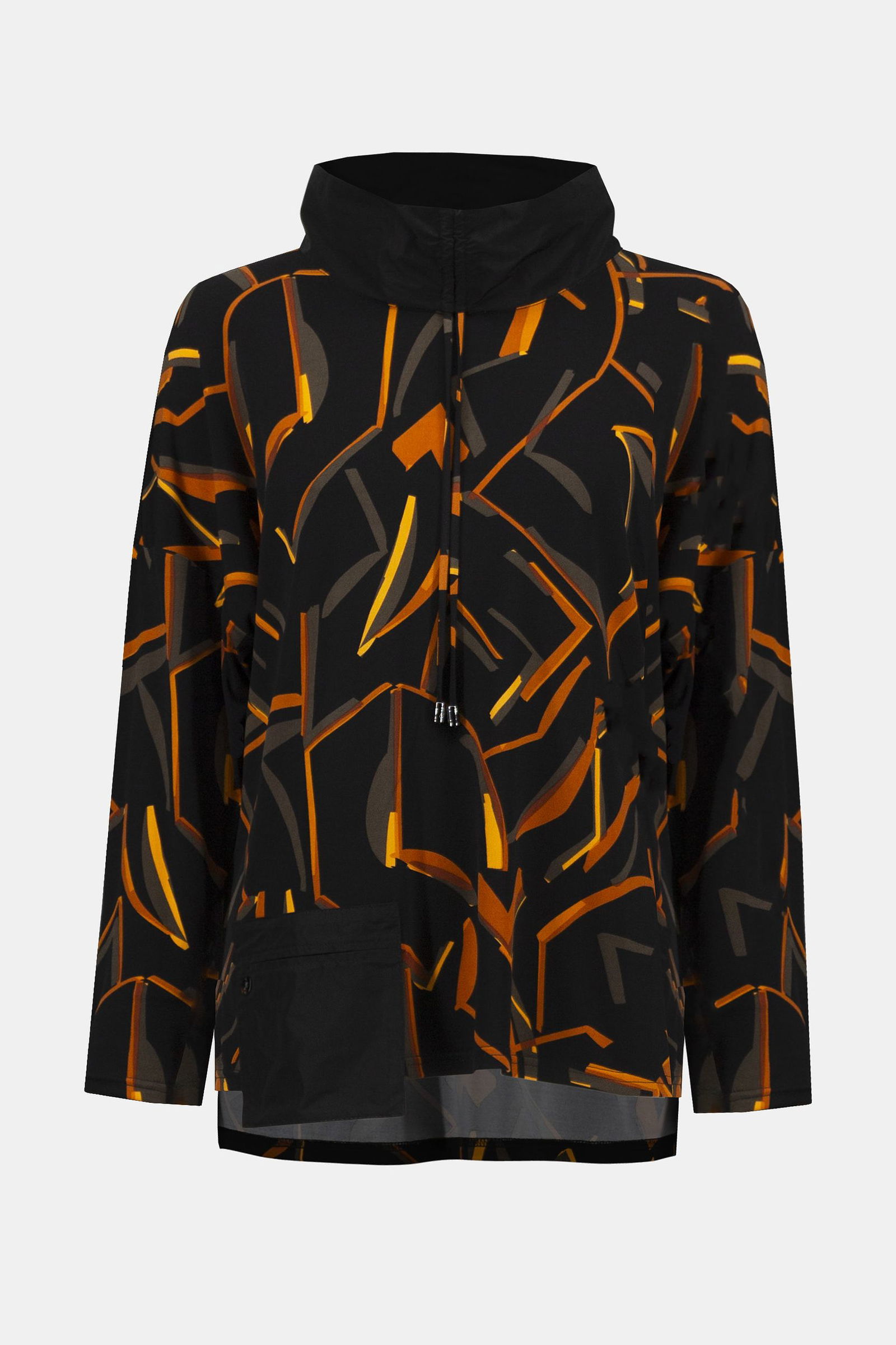 Joseph Ribkoff | Joseph Ribkoff Druckbluse | 50 | schwarz/multi