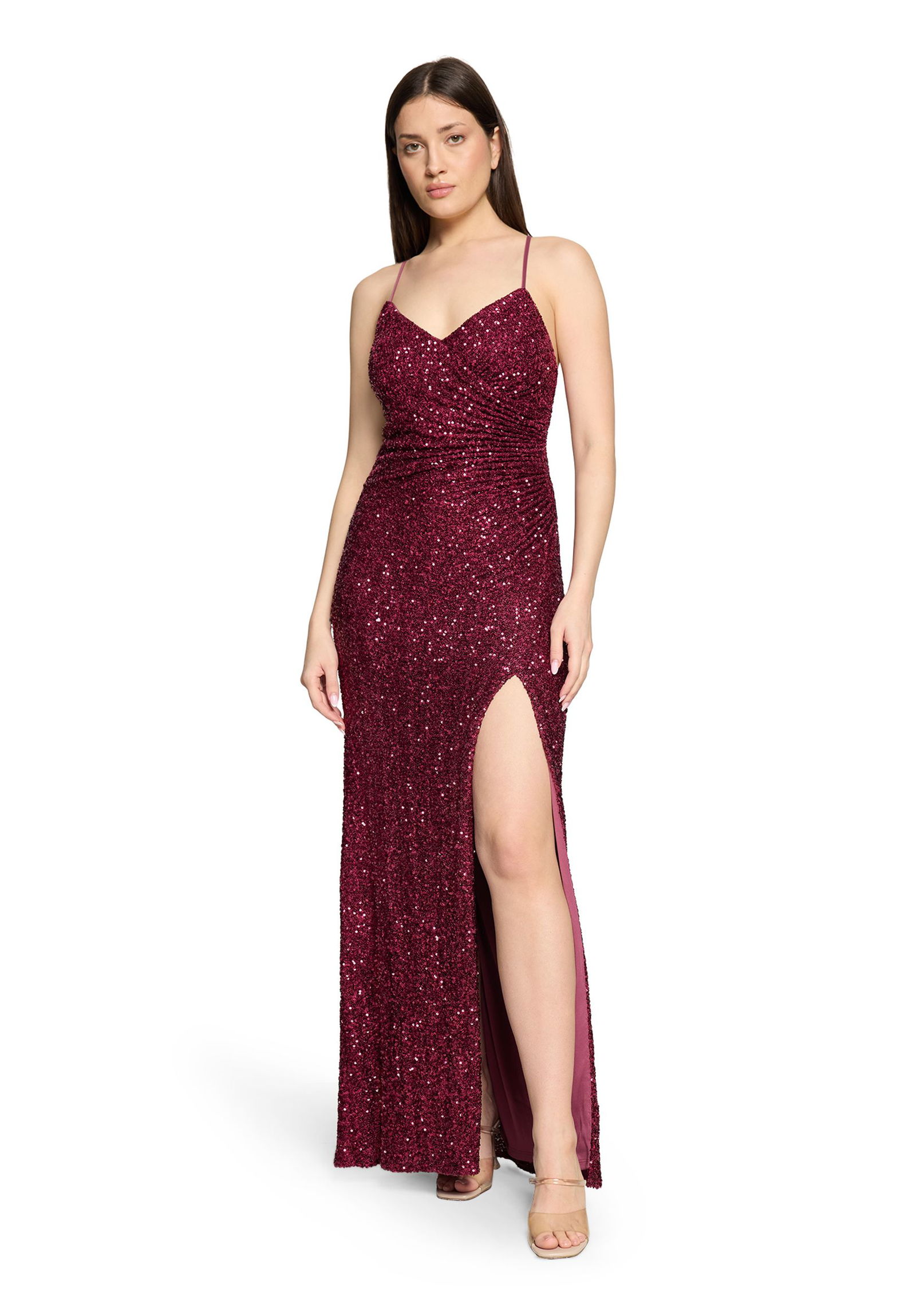 VM by Vera Mont |  VM by Vera Mont Langes Kleid  | 34 | rohweiß