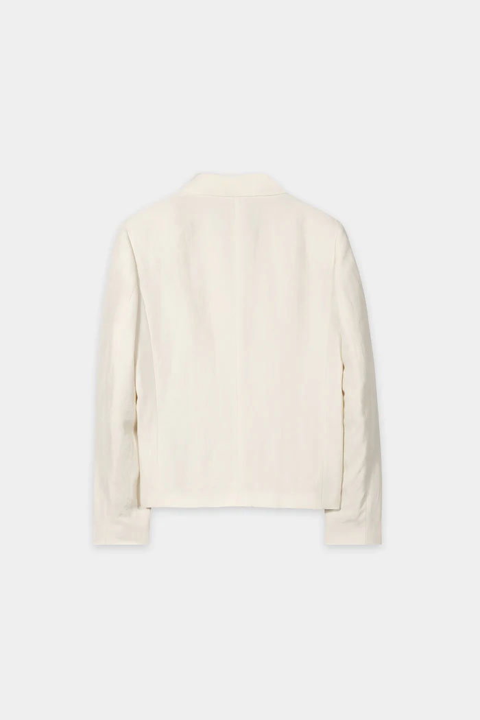 Luisa Cerano Blazer aus Leinen-Mix, milk #5